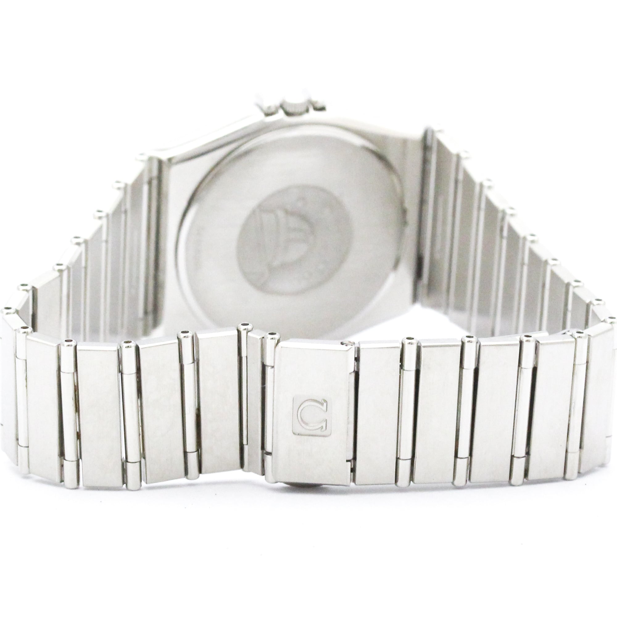 OMEGA Constellation Herrenuhr aus Edelstahl Quarz 396.1070