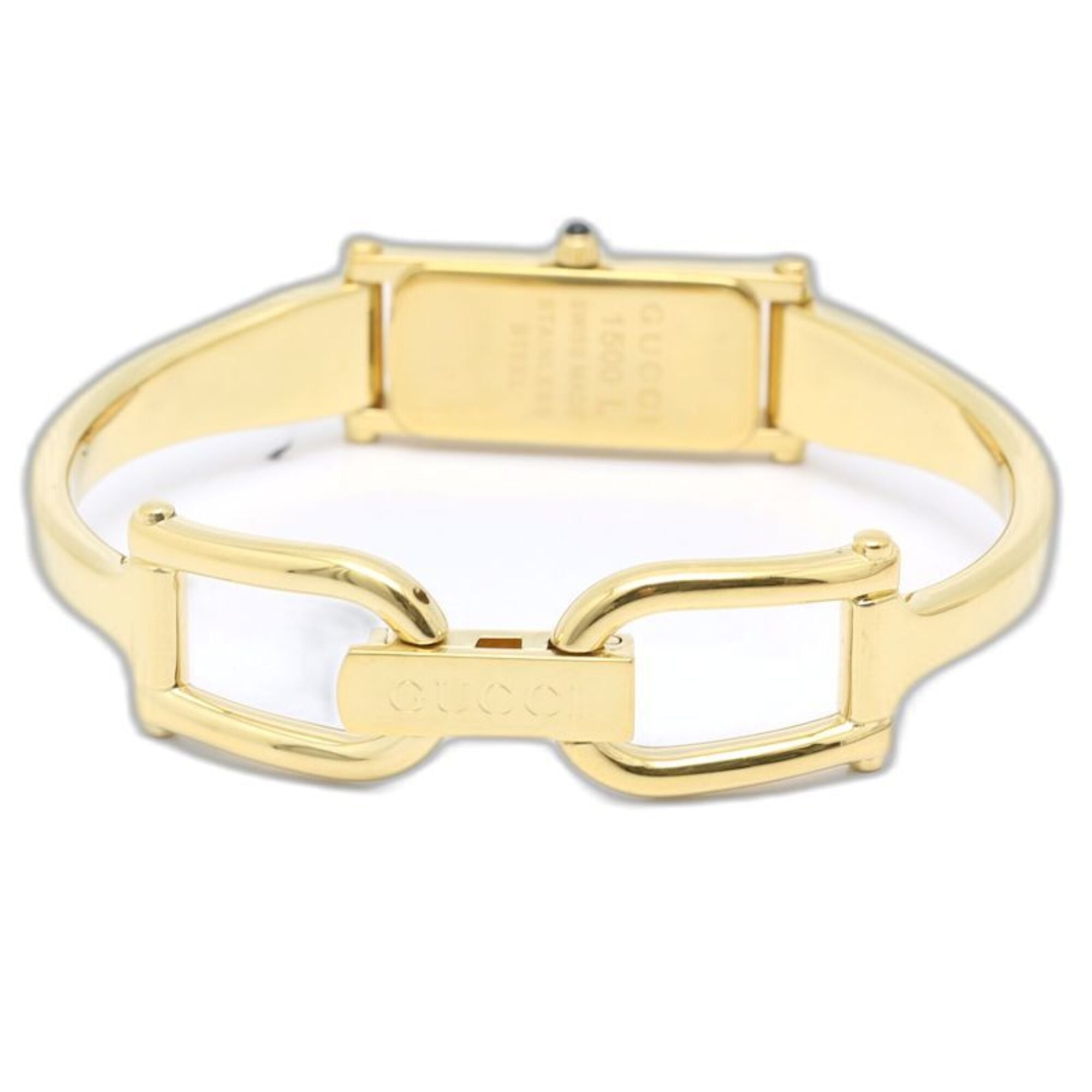 Gucci Bangle 1500L White Dial 12mm Watch