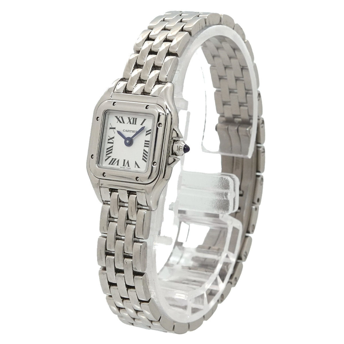 Cartier Panthère de Mini WSPN0012 Silver Dial 18mm Watch