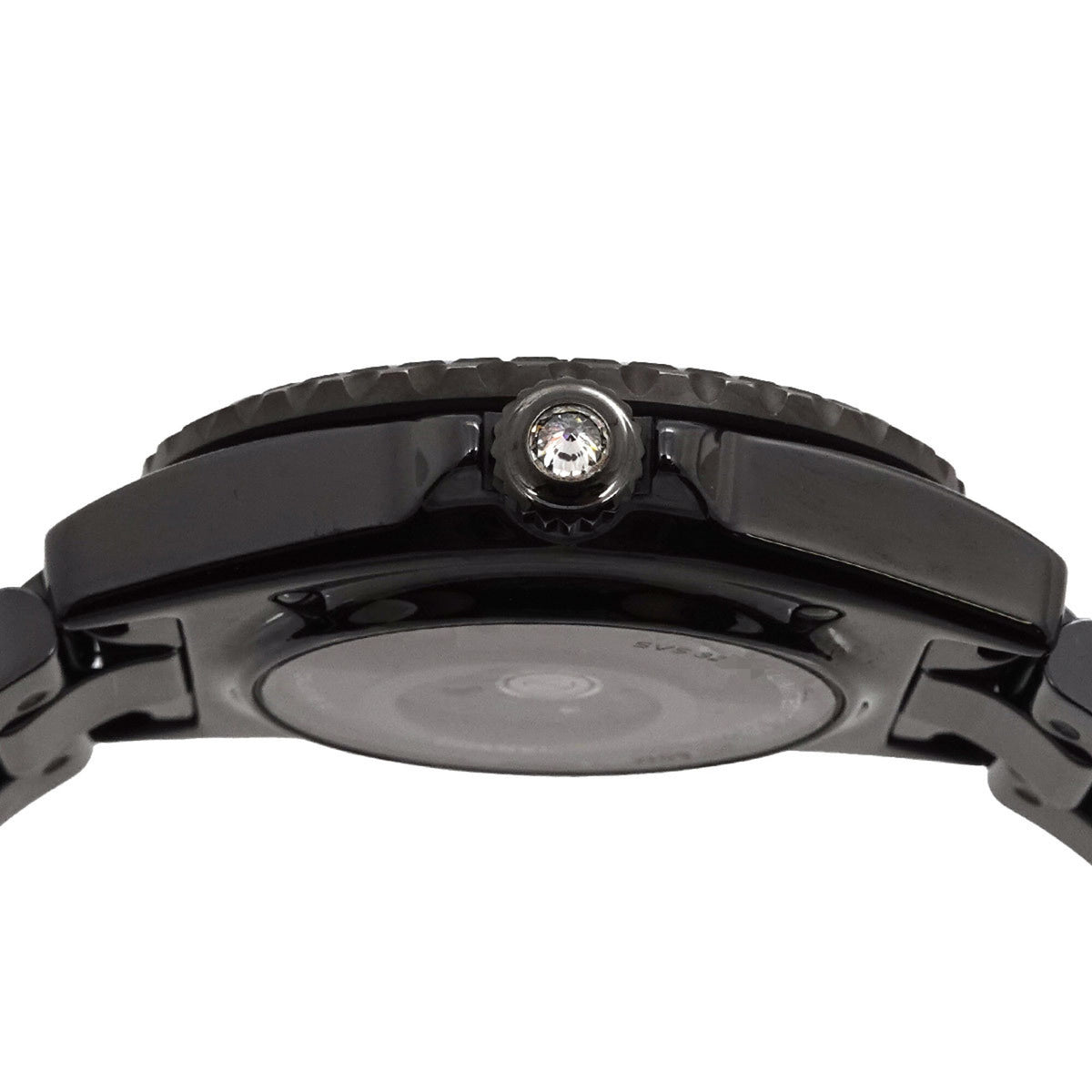 Chanel J12 Edition Noir 38 mm H6347 met zwarte wijzerplaat 39mm Horloge