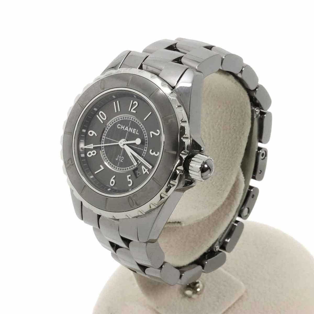 Chanel J12 Chromatic 33 mm H2978, graues Zifferblatt, 34 mm Uhr