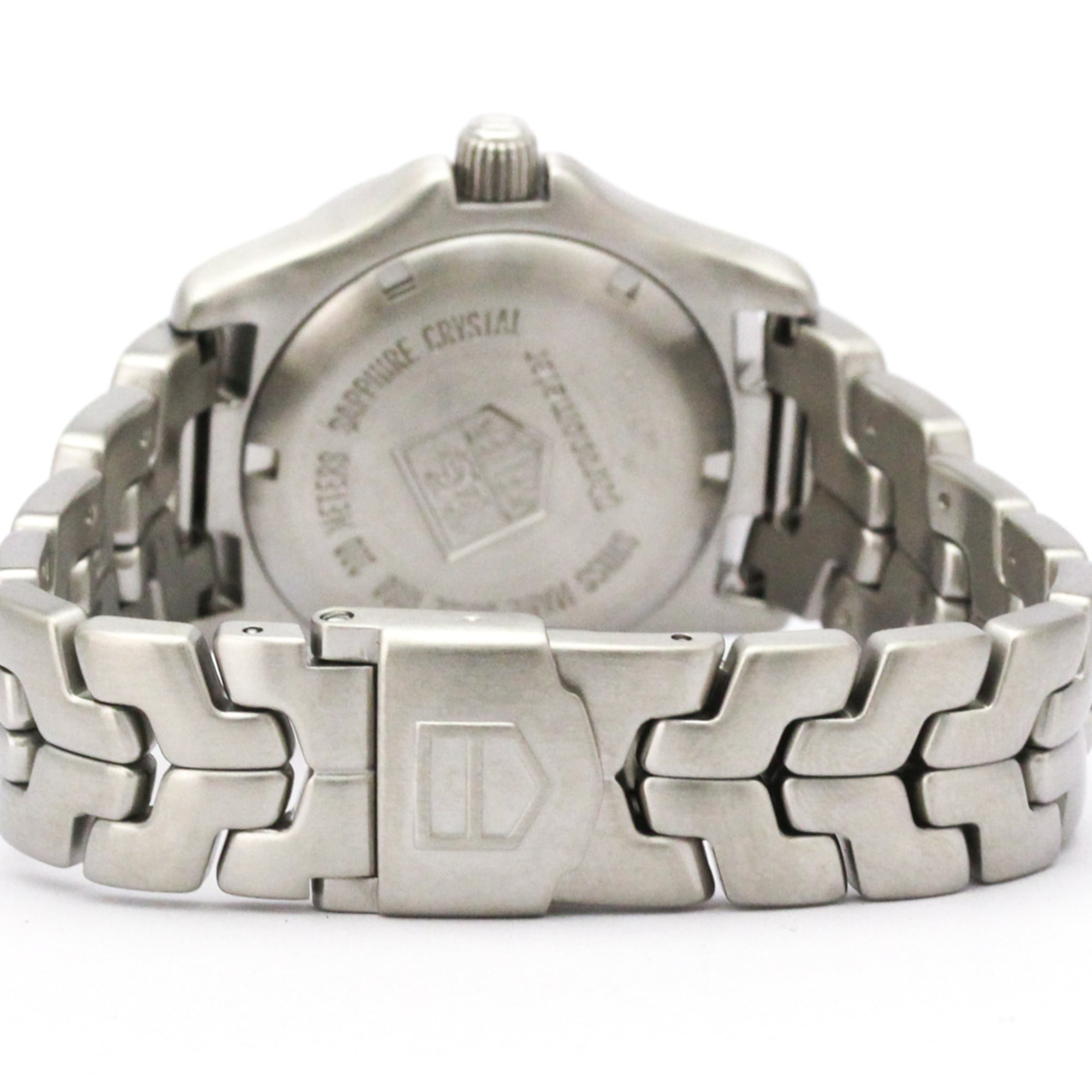 TAG HEUER Link Date Steel Automatic Mens Watch WT5211 Polished