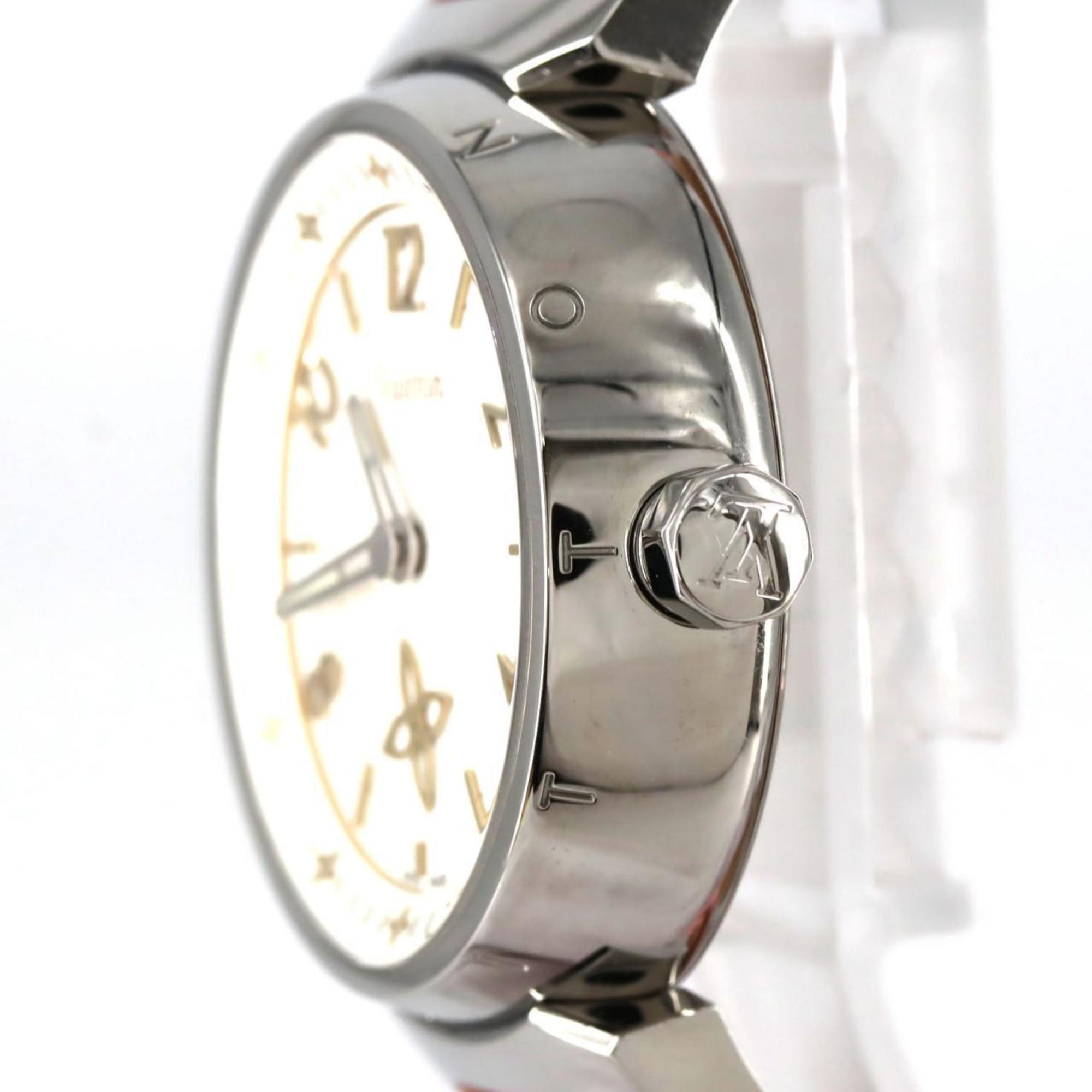 Louis Vuitton Tambour QA092 roestvrijstalen quartzhorloge