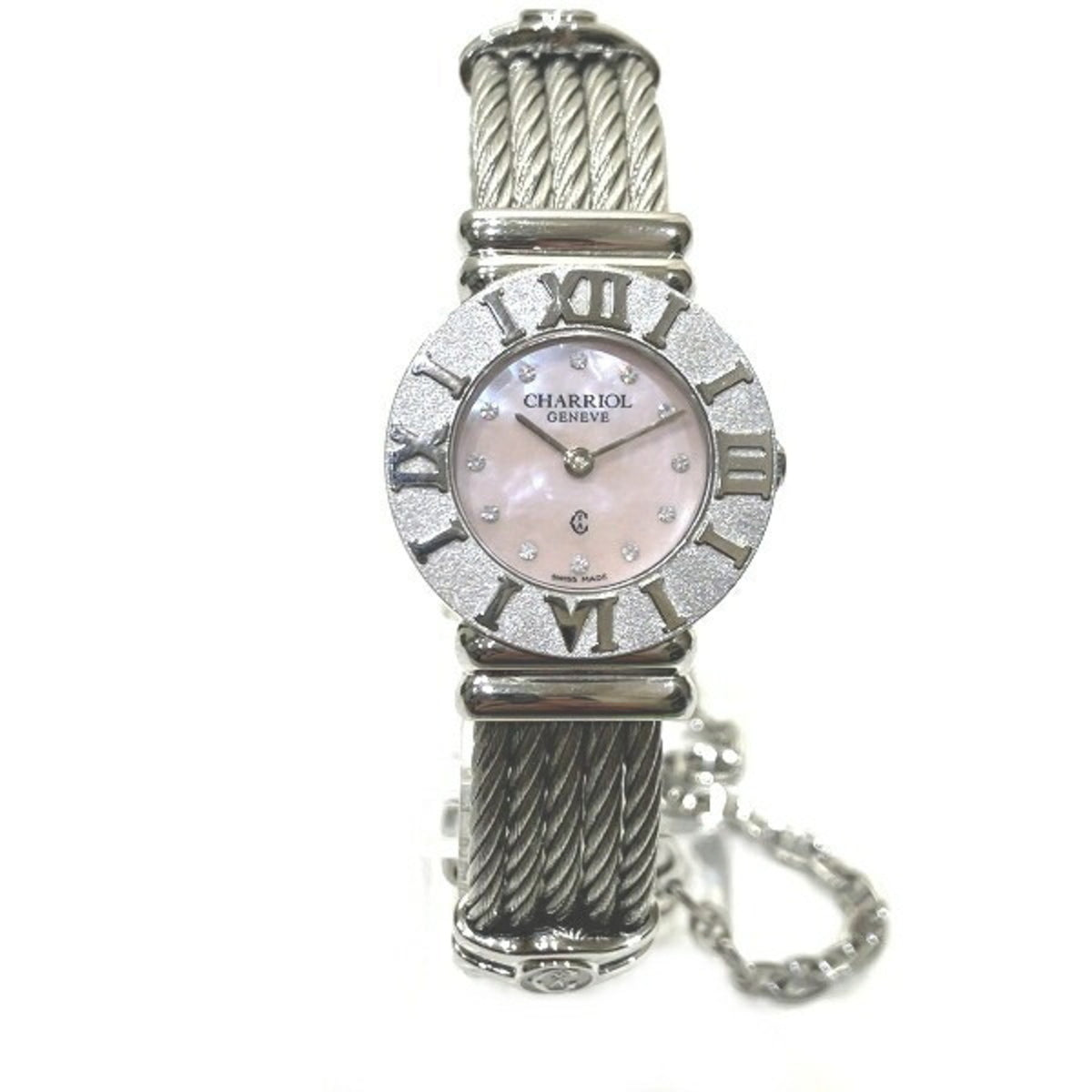 Montre Charriol Saint-Tropez 028R Rose avec cadran de 25 mm