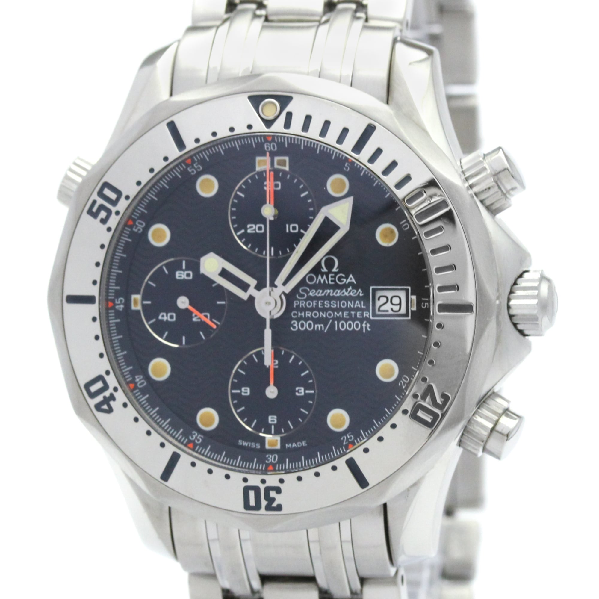 Omega Seamaster 2598.8 Blue Dial 42mm Watch