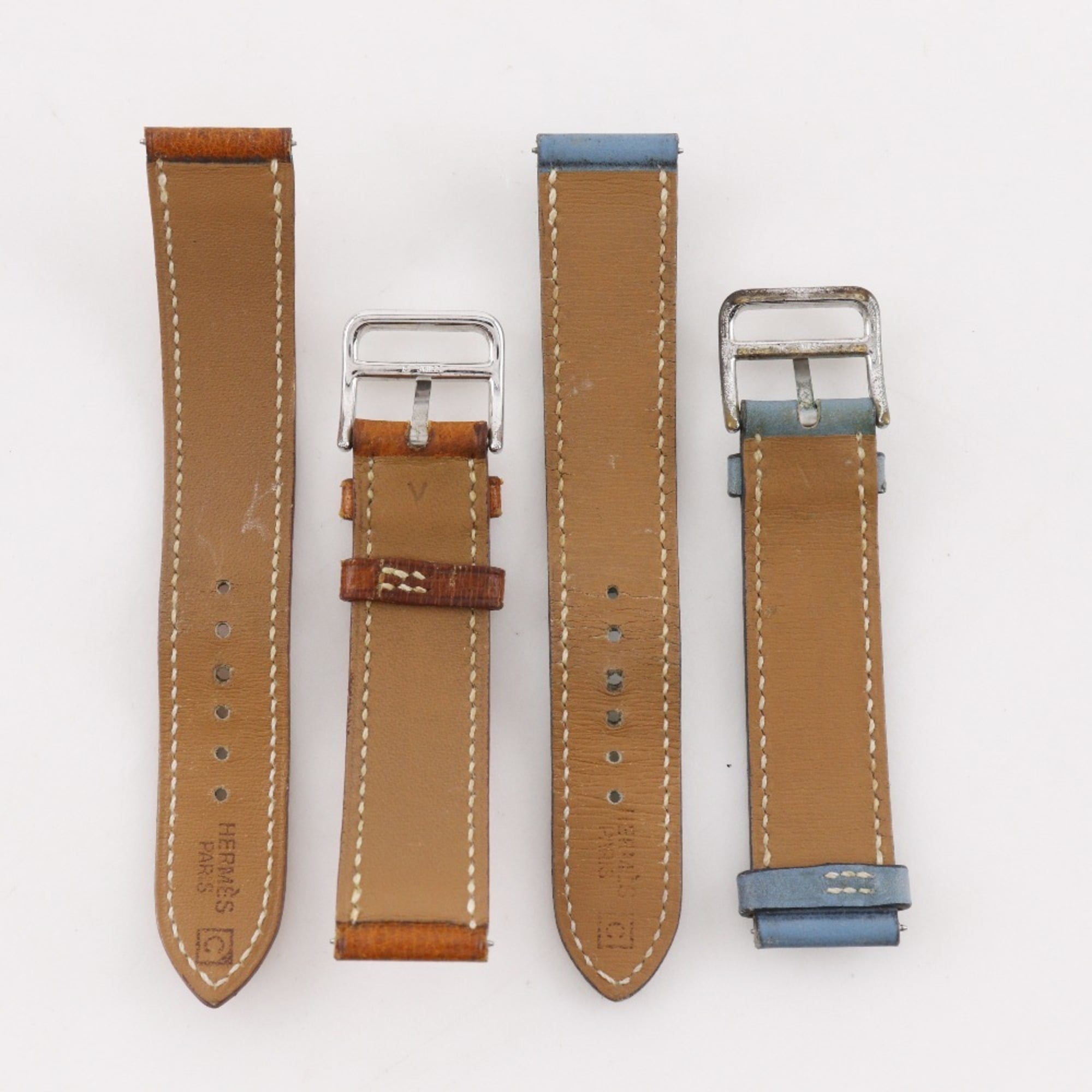 Montre-bracelet Hermes BE1.210, acier inoxydable, Quartz, analogique, cadran Blanc, montre pour femme