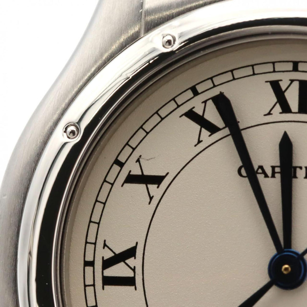 Cartier Panthère Cougar LM W35002F5 Silber Zifferblatt 33 mm Uhr