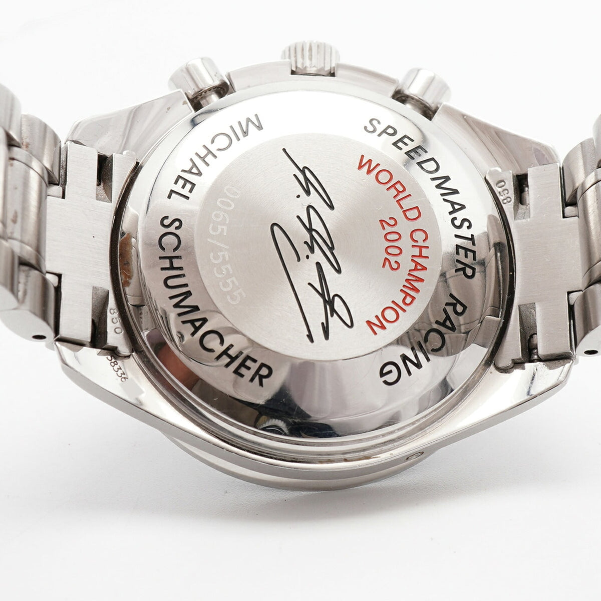 Montre Omega Speedmaster Racing Schumacher 3529.5 Noir, cadran de 38 mm