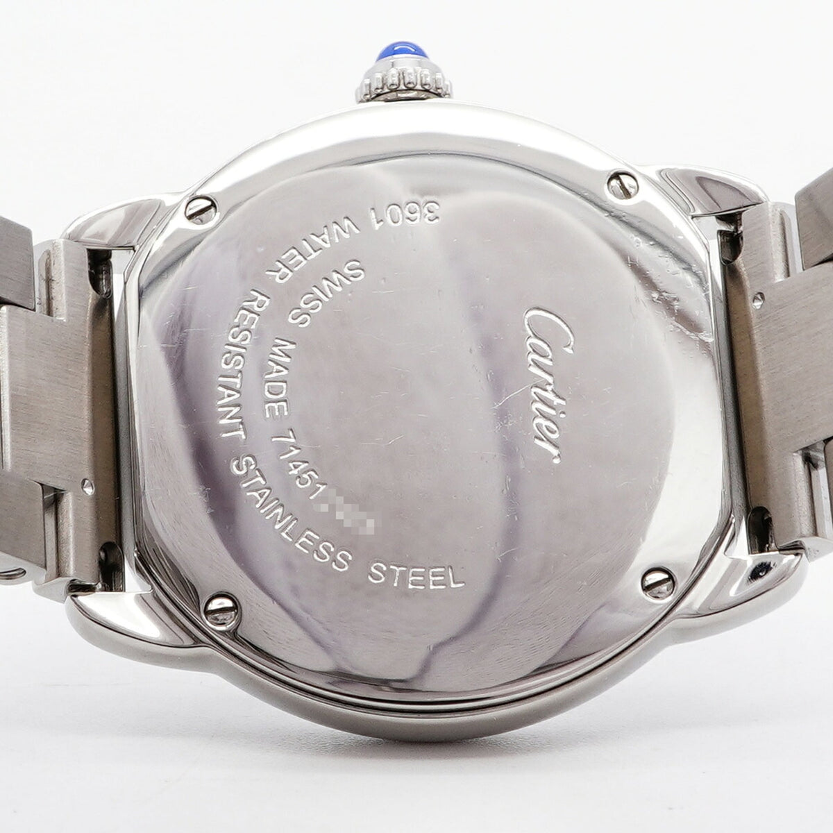 Cartier Ronde Solo SM W6701004 Silber Zifferblatt 29 mm Uhr
