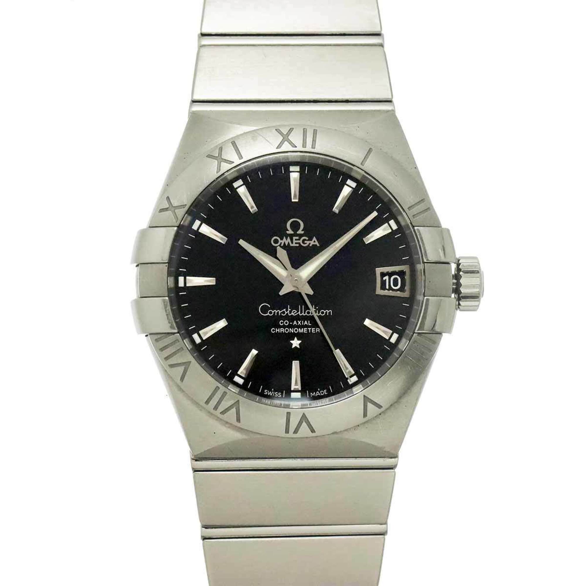 Omega Constellation 123 10 38 21 01 001 Black Dial 38mm Watch