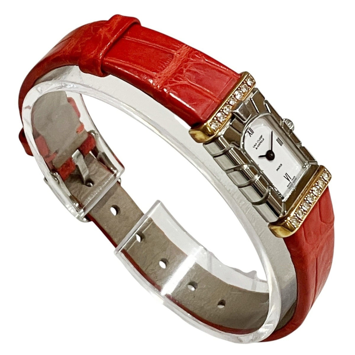 Van Cleef & Arpels Facade 531963T5 White Dial 13mm Watch