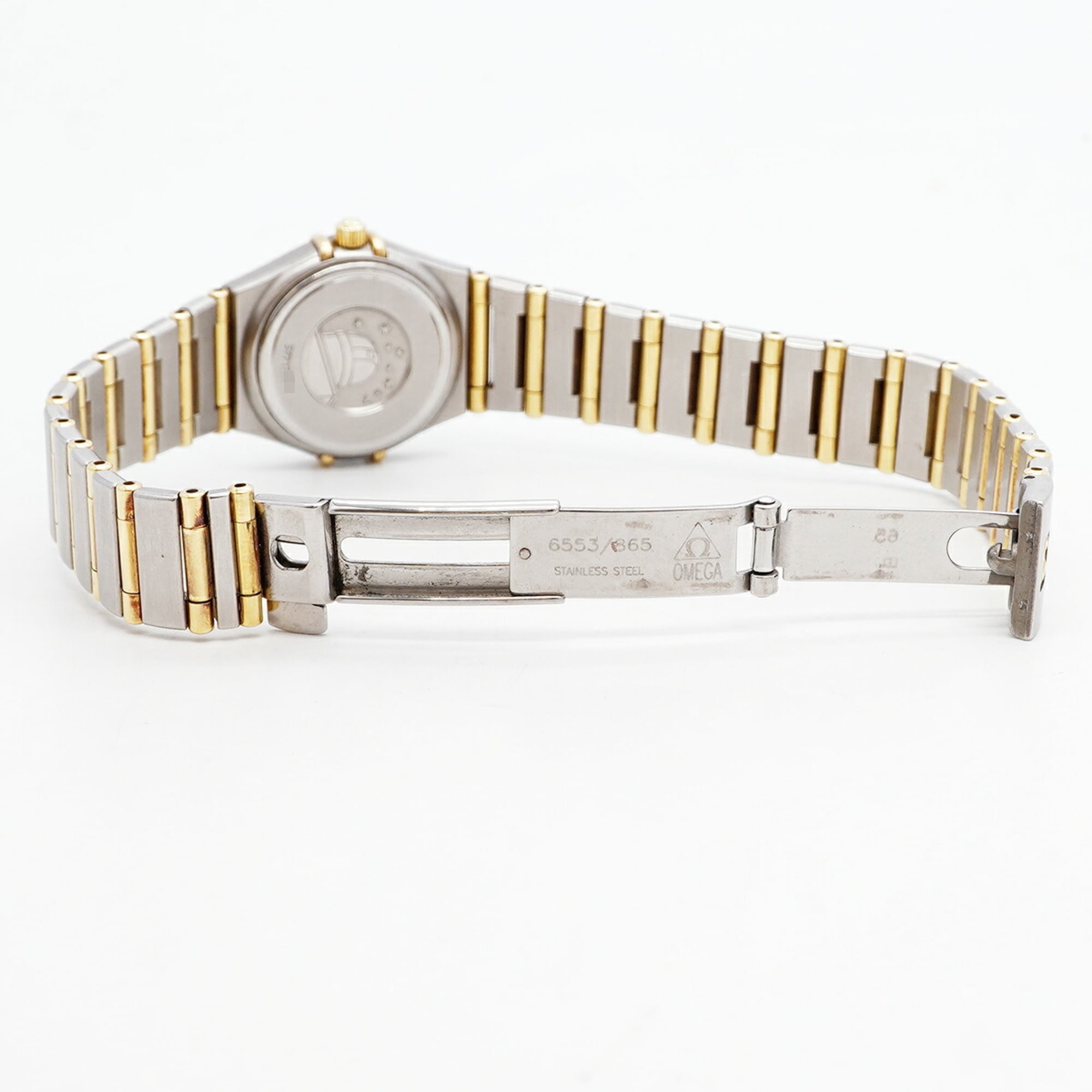 Omega Constellation 12P Diamond 1262.75 White Dial 22mm Watch