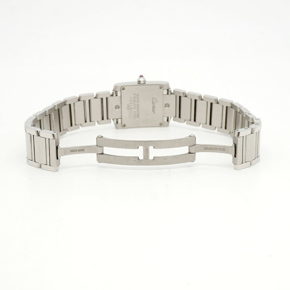 Cartier Tank Française SM W51028Q3 Pink Dial 20mm Watch