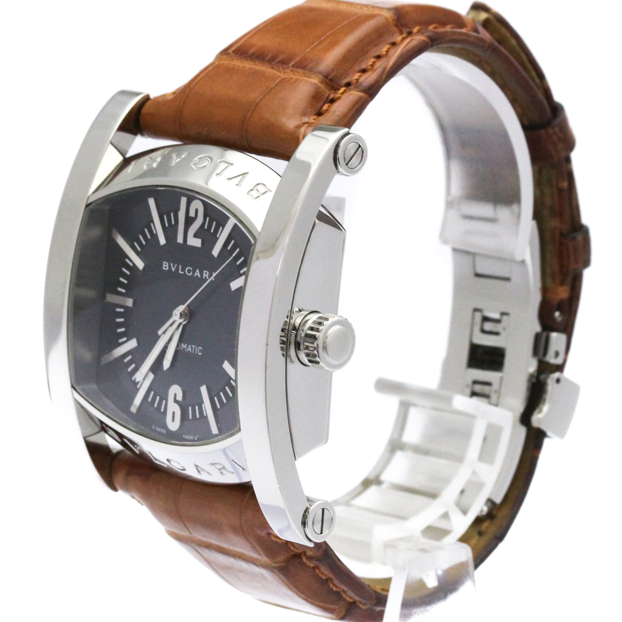 Bulgari Assioma Stainless Steel Automatic Mens Watch AA48S Polished