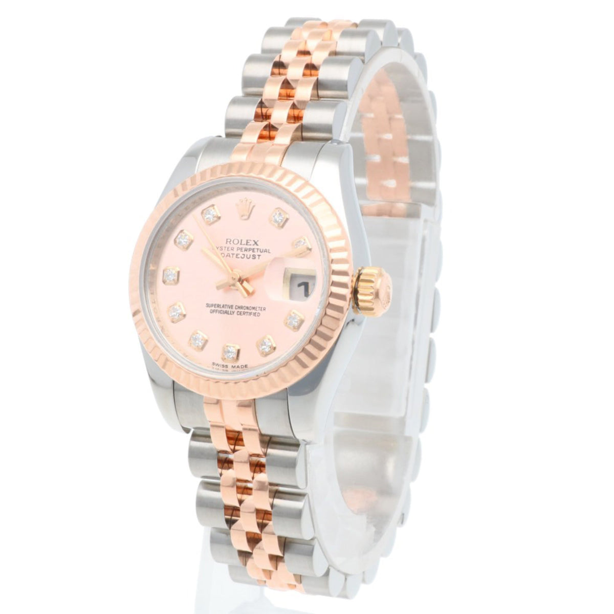 Rolex 179171 Rosa Zifferblatt 26 mm Uhr