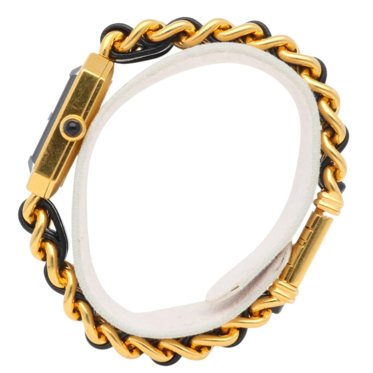 Chanel Première M H0001 Black Dial 20mm Watch