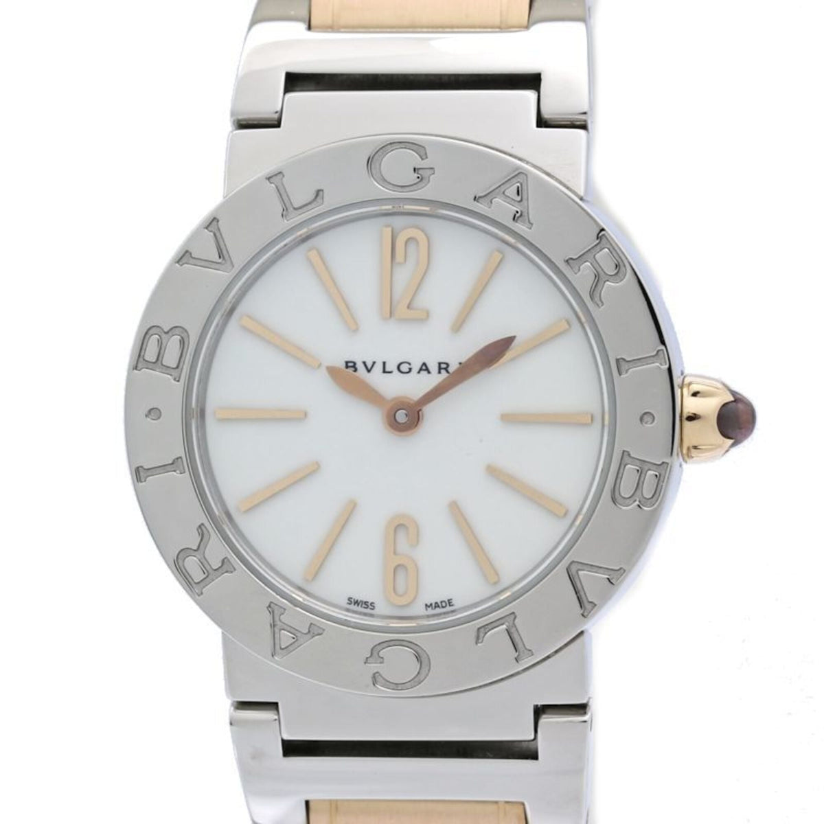 Montre Bvlgari Bulgari BBL26WSSPGD BBL26WSSPGD BBL26S Blanc Cadran 26 mm