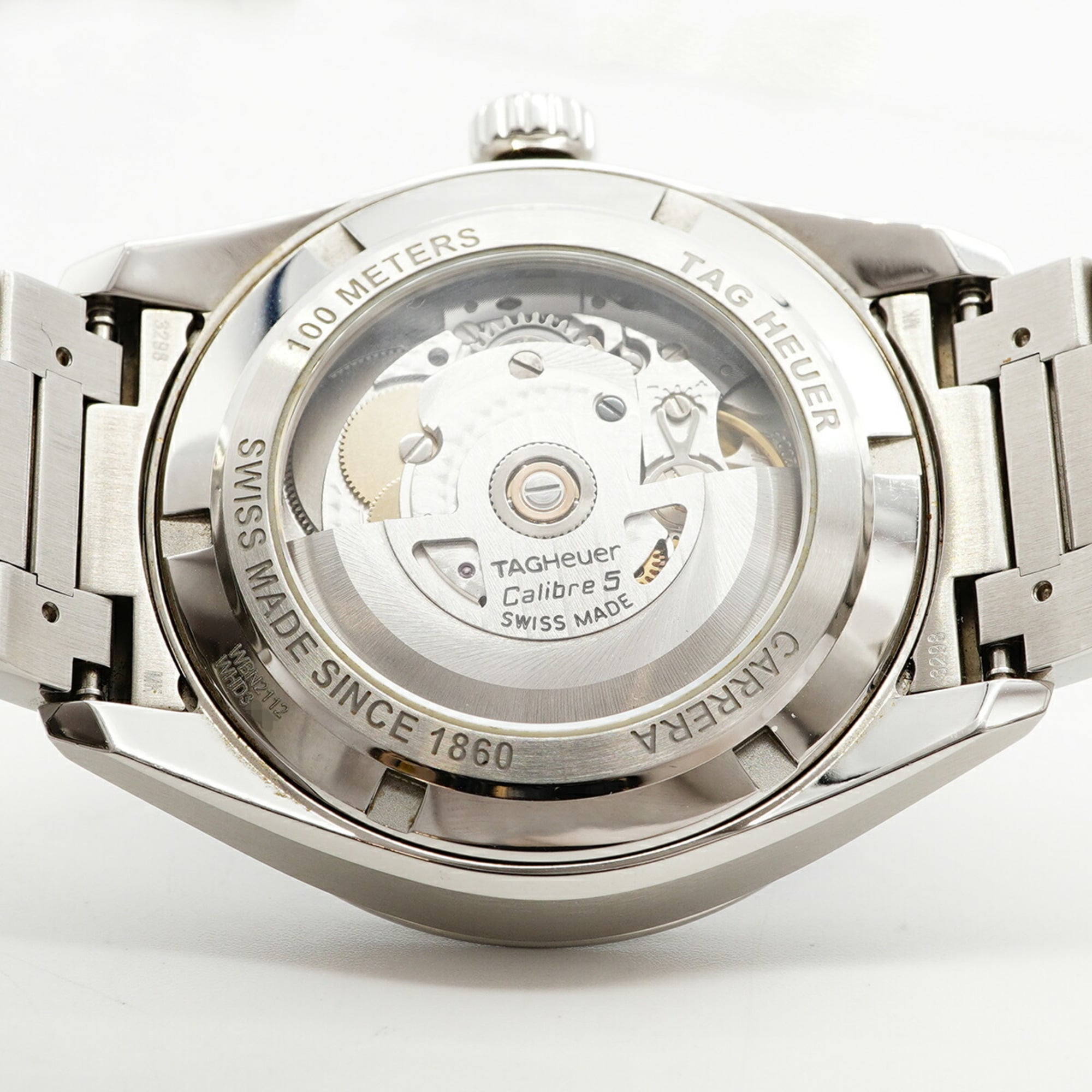 TAG Heuer Carrera WBN2112 herenhorloge met blauwe wijzerplaat