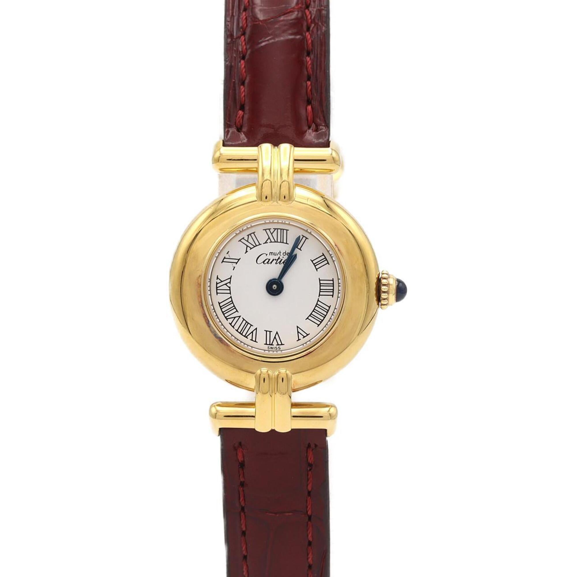 Cartier Must Colisée SM GP W1011554 Quartz Watch