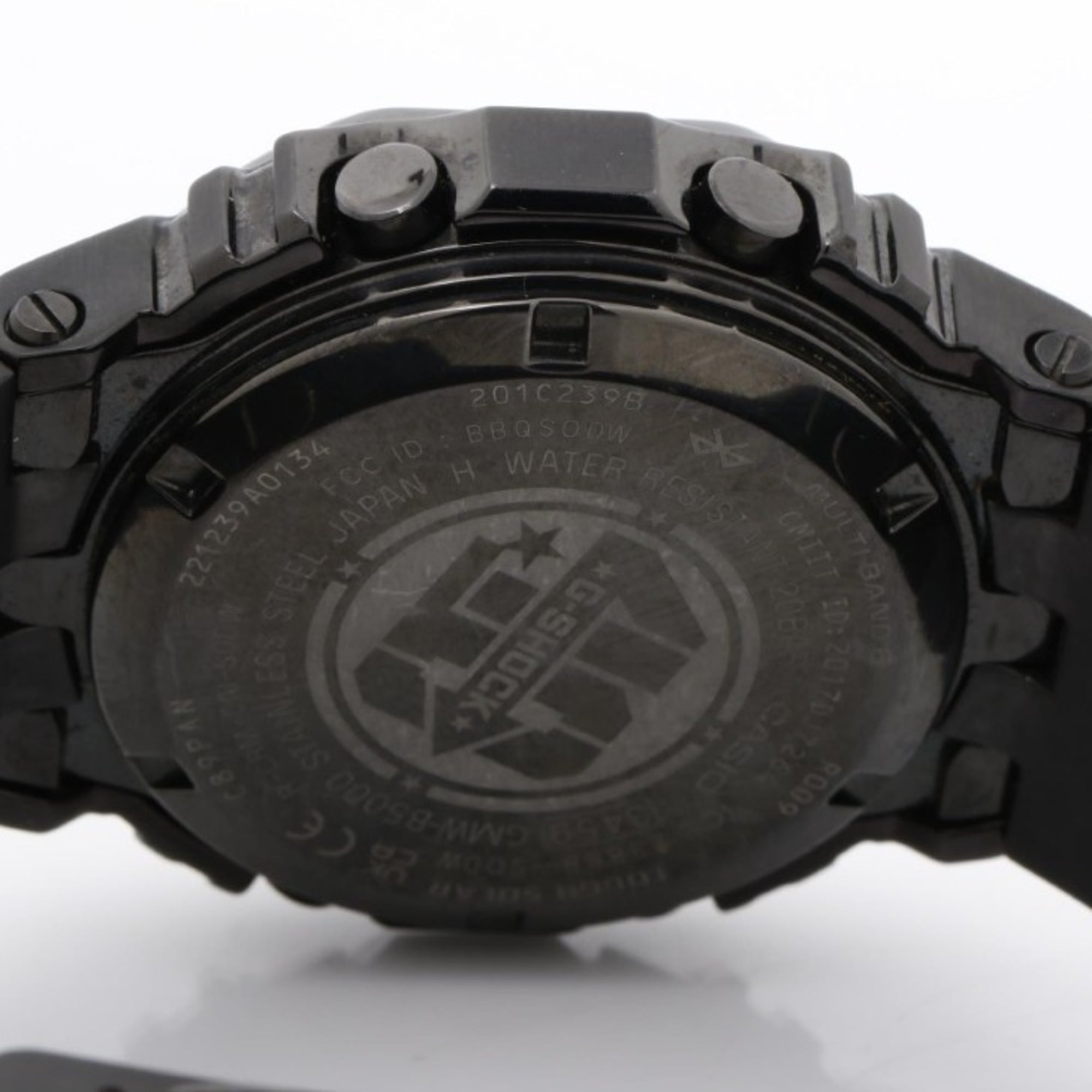 Casio G-SHOCK 40-jähriges Jubiläum x ERIC HAZE FULL METAL 5000 SERIES GMW-B5000EH-1JR Schwarz Zifferblatt 43 mm Uhr