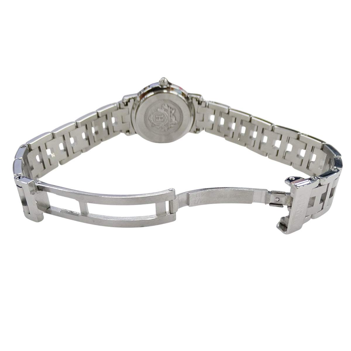 Hermes Clipper CL4.210 horloge met blauwe wijzerplaat, 24 mm