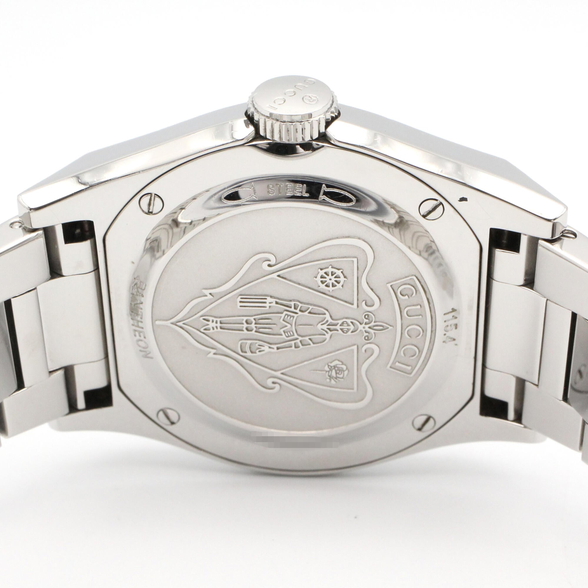 Gucci Pantheon 115.4 Brown Dial Stainless steel 35mm Watch