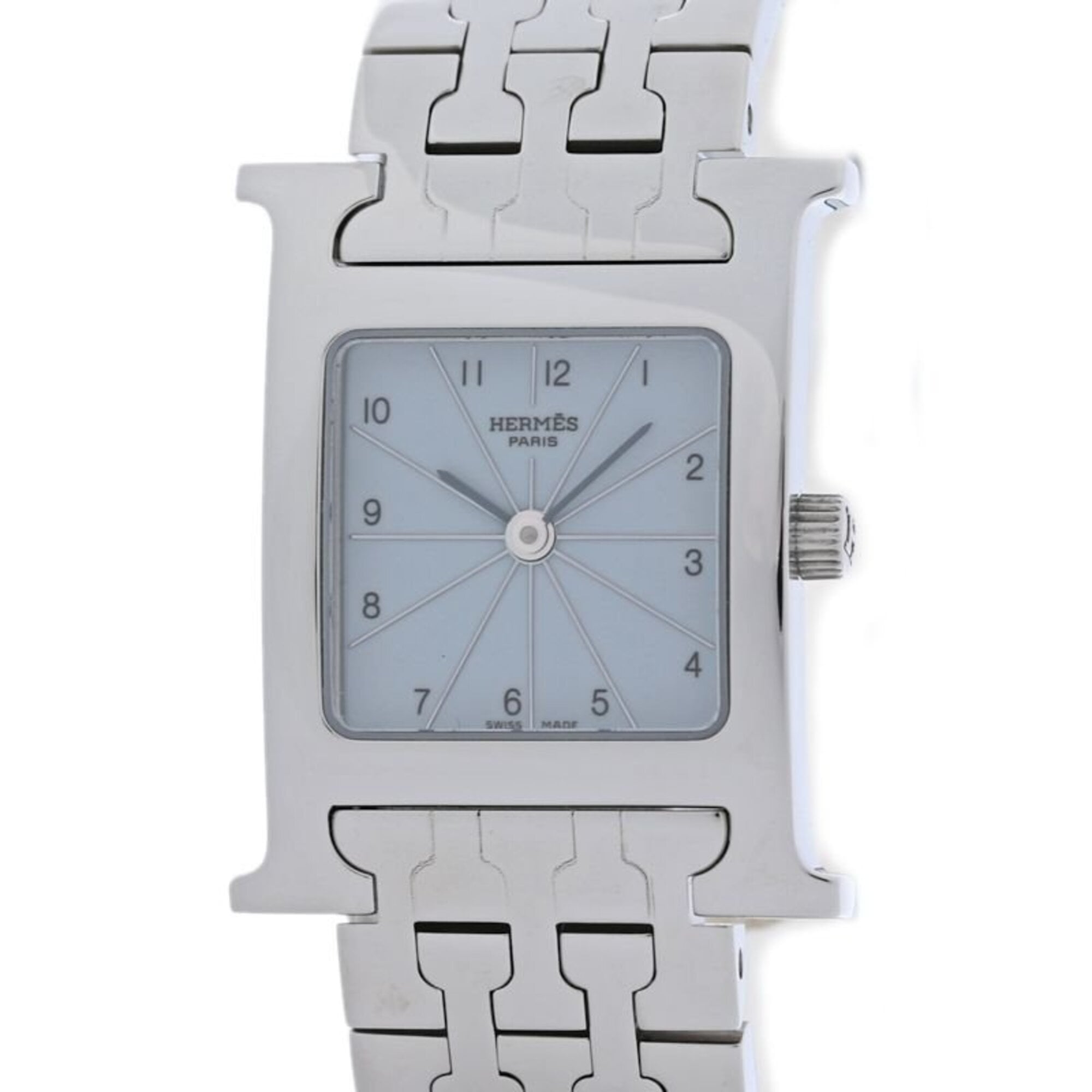 HERMES H-Watch HH1.210.632/4804 Women's Watch Stainless Steel /40407