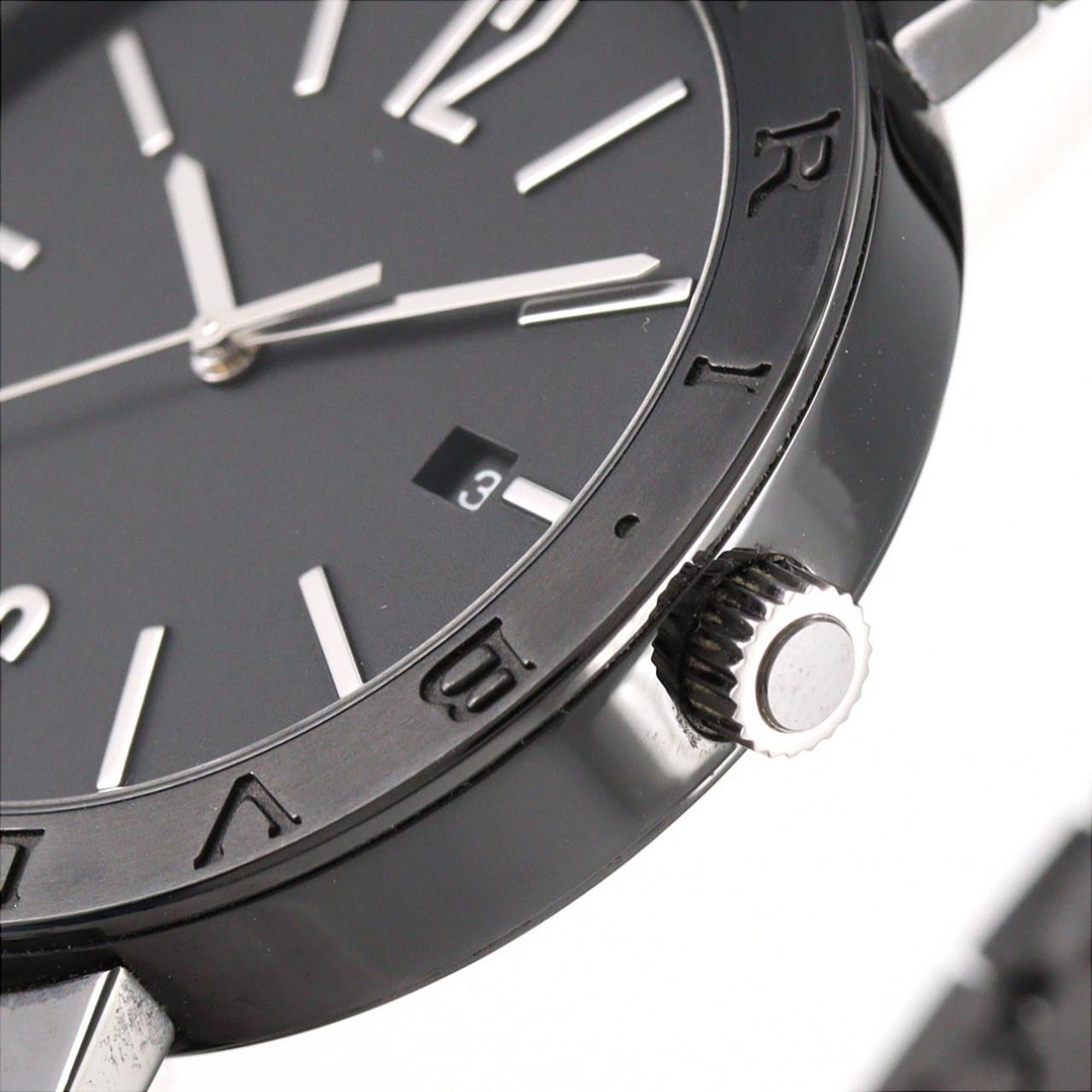 Bvlgari DLC BB41S 103540 roestvrijstalen automatisch horloge