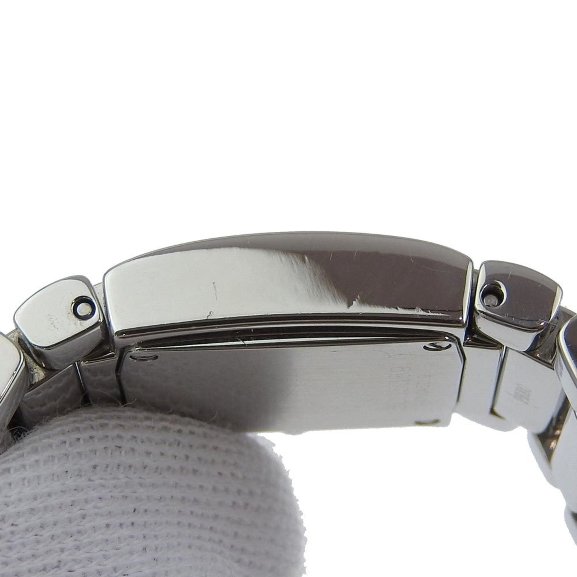 Baume & Mercier Catwalk-horloge 12P Diamond MV045219 Roestvrij staal Kwarts Analoog display Witte wijzerplaat Dames
