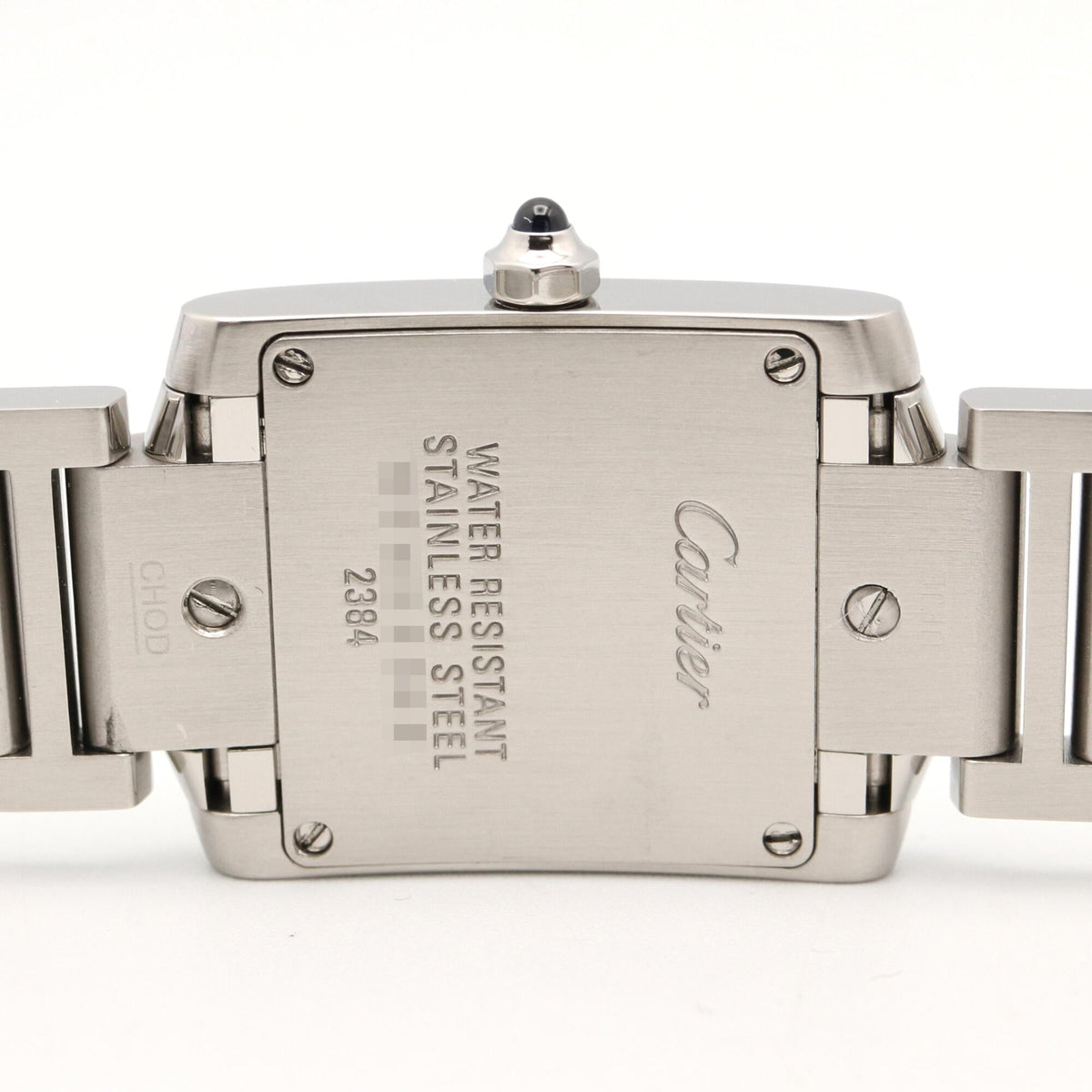 Cartier Tank Française SM W51008Q3 Ivory Dial 20mm Watch