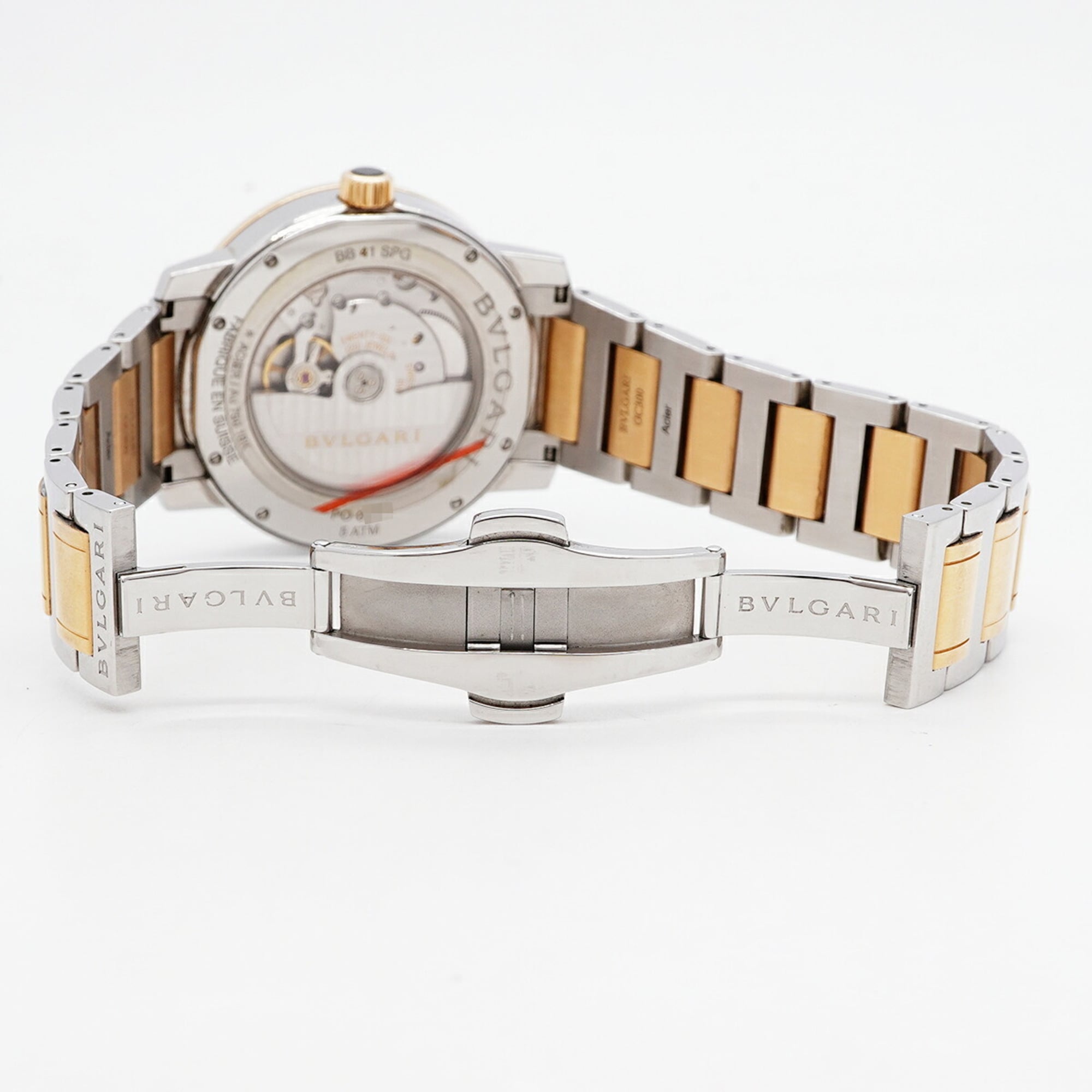 Bvlgari Combination BB41SPG White Dial 41mm Watch