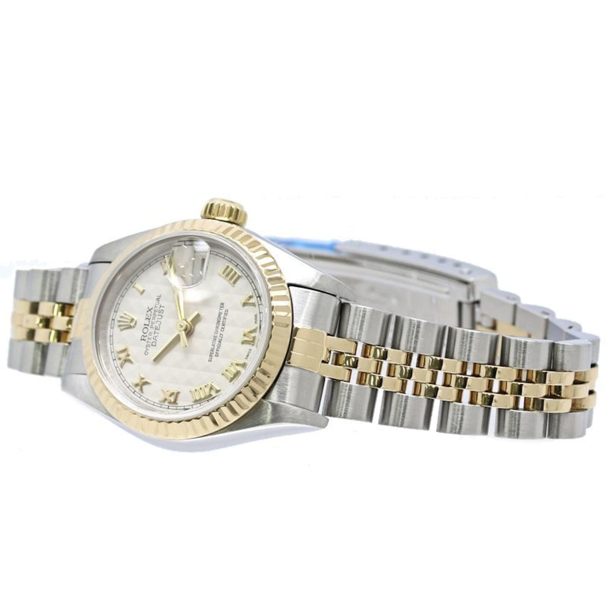 Rolex Datejust 79173 Elfenbein Zifferblatt 26 mm Uhr