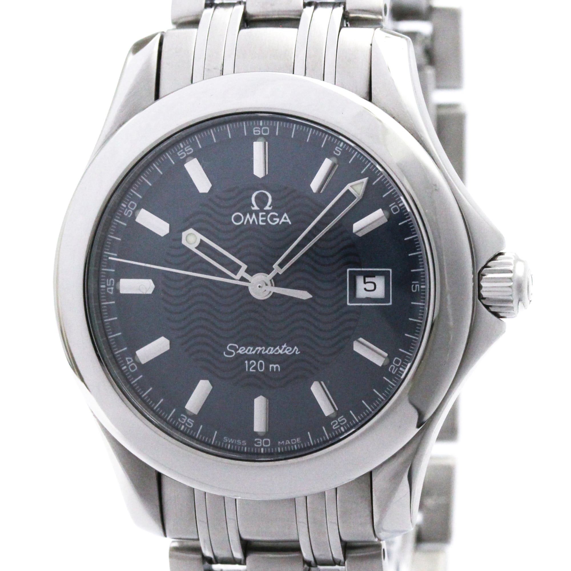 OMEGA Seamaster 120M Steel Quartz Mens Watch 2511.81 Polished