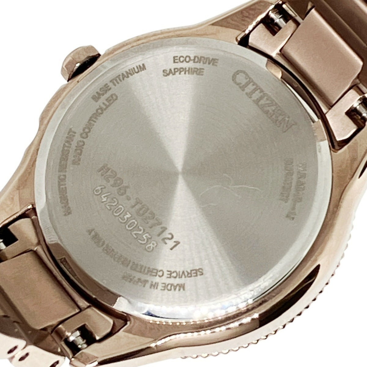Citizen Cross Sea H296-T027121 Weiß Zifferblatt 28 mm Uhr