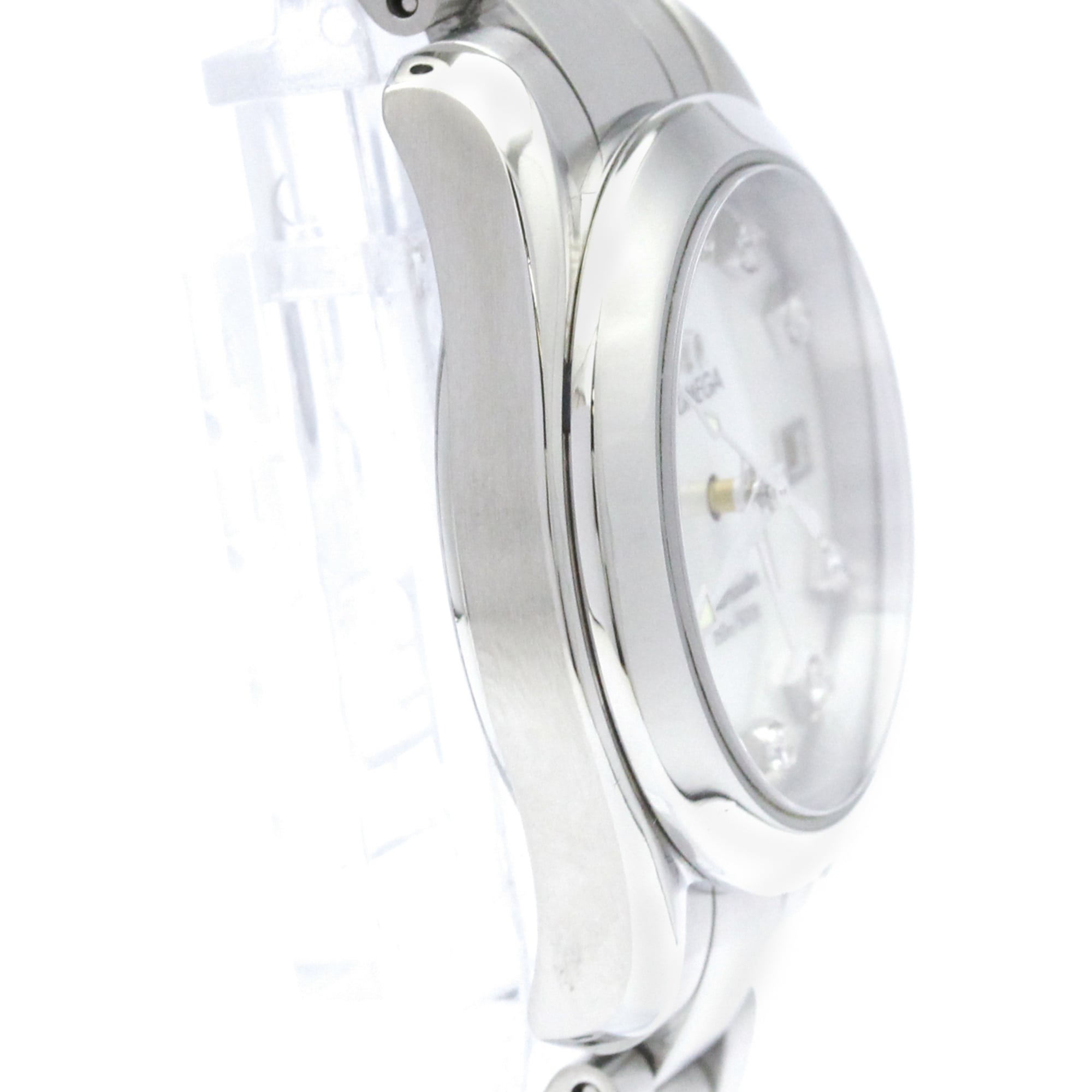 OMEGA Seamaster Aqua Terra Diamond MOP Dial Watch 2577.75 Polished