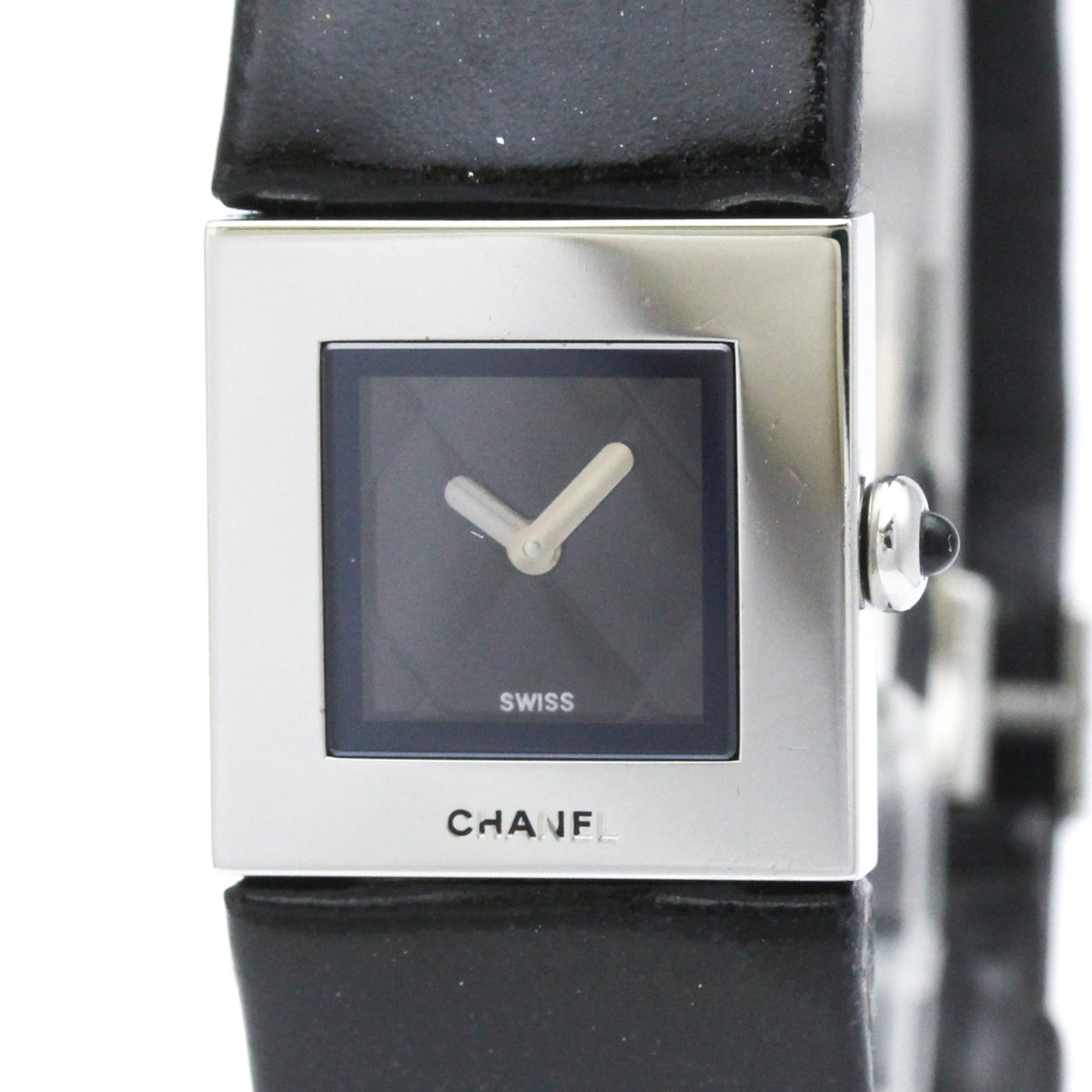 Chanel Matelasse H0116 Schwarz Zifferblatt 19 mm Uhr