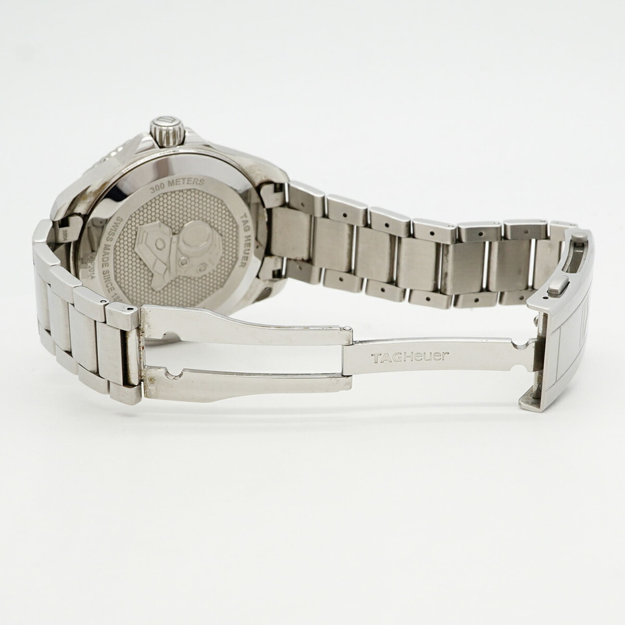 TAG Heuer Aquaracer WBP201A herenhorloge met zwarte wijzerplaat