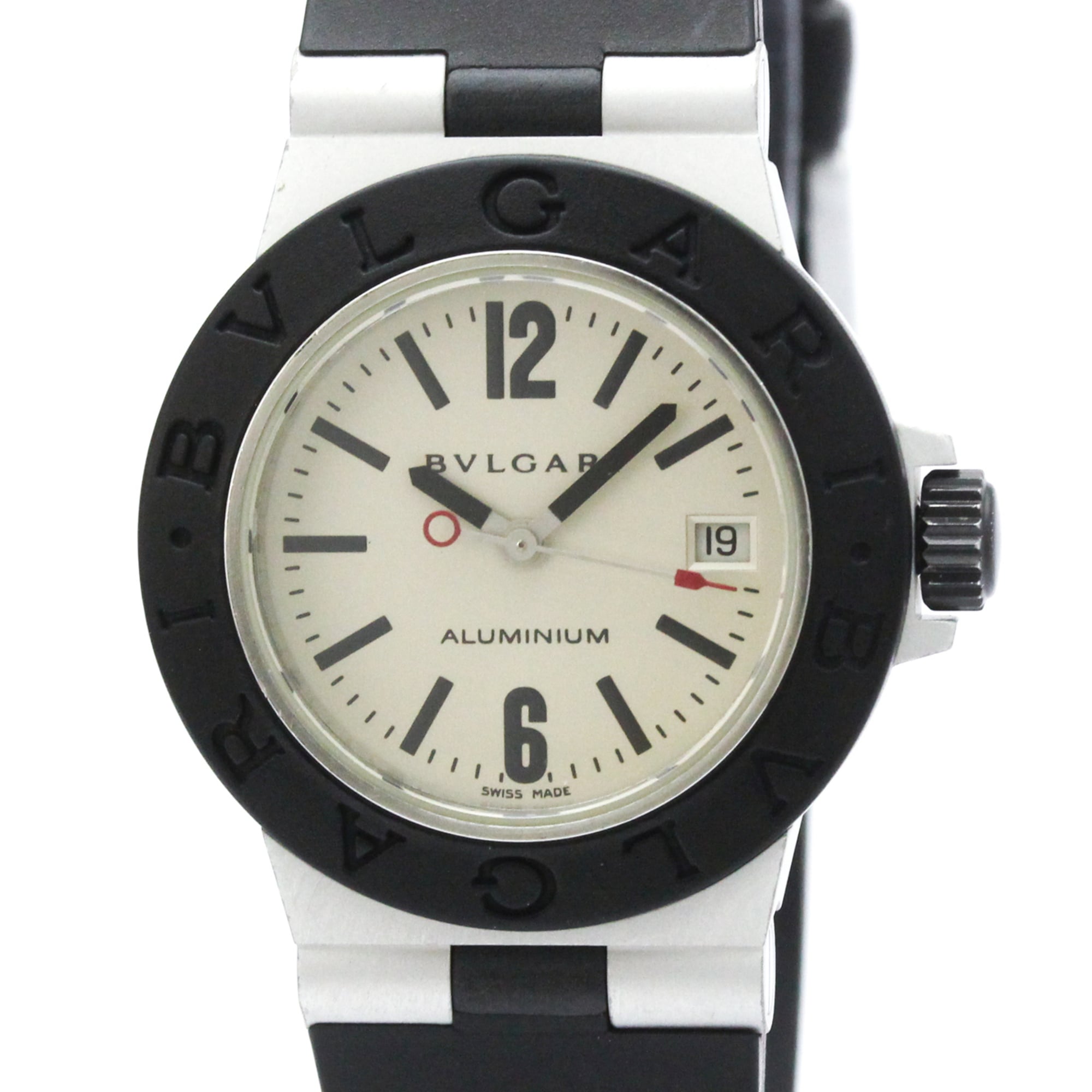 Bulgari Aluminium AL29A Silver Dial 29mm Watch