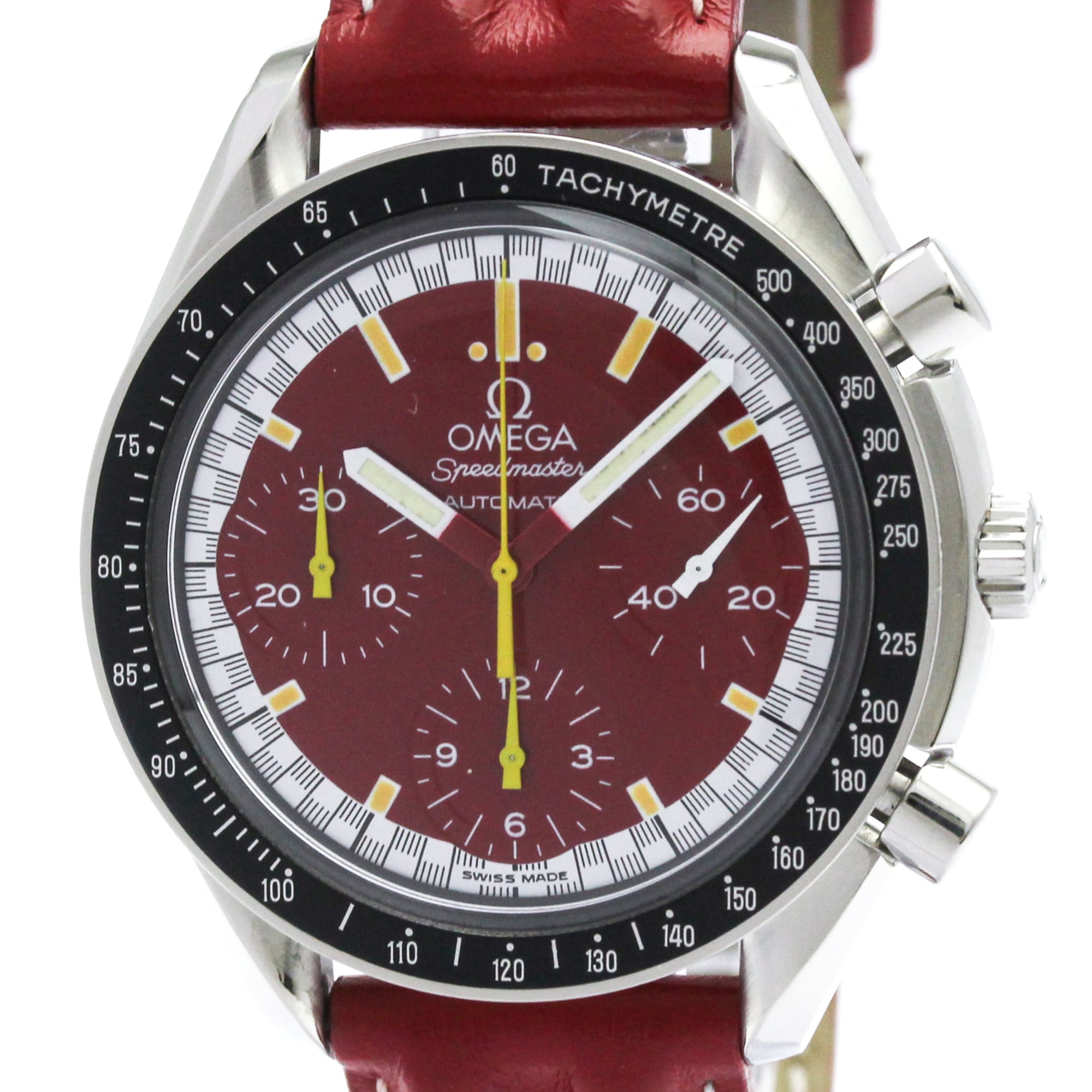 Omega Speedmaster 3810.61 Red Dial 39mm Watch