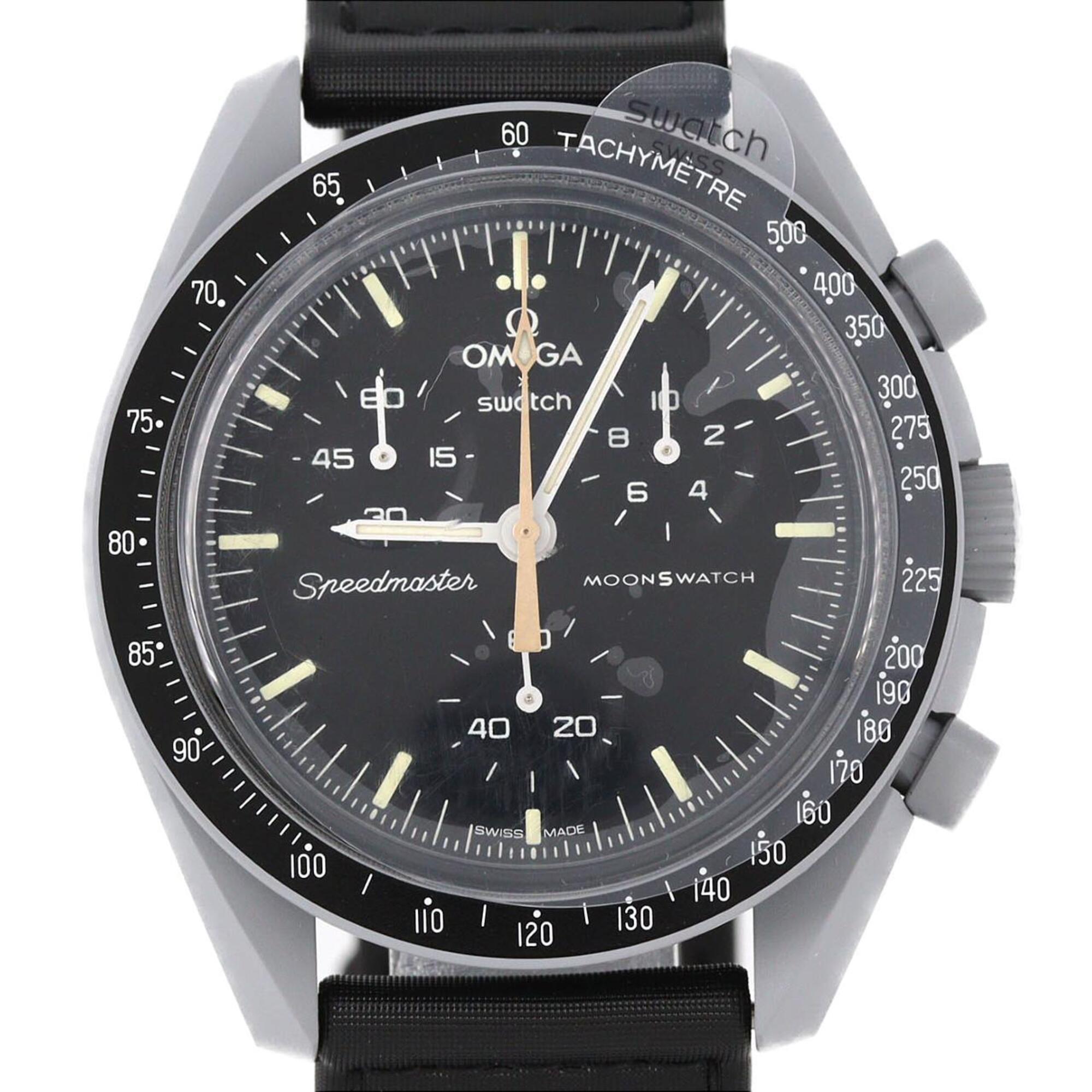 Swatch x Omega Mission to the Moon December SO33M102-112 Bioceramic Quartz Watch