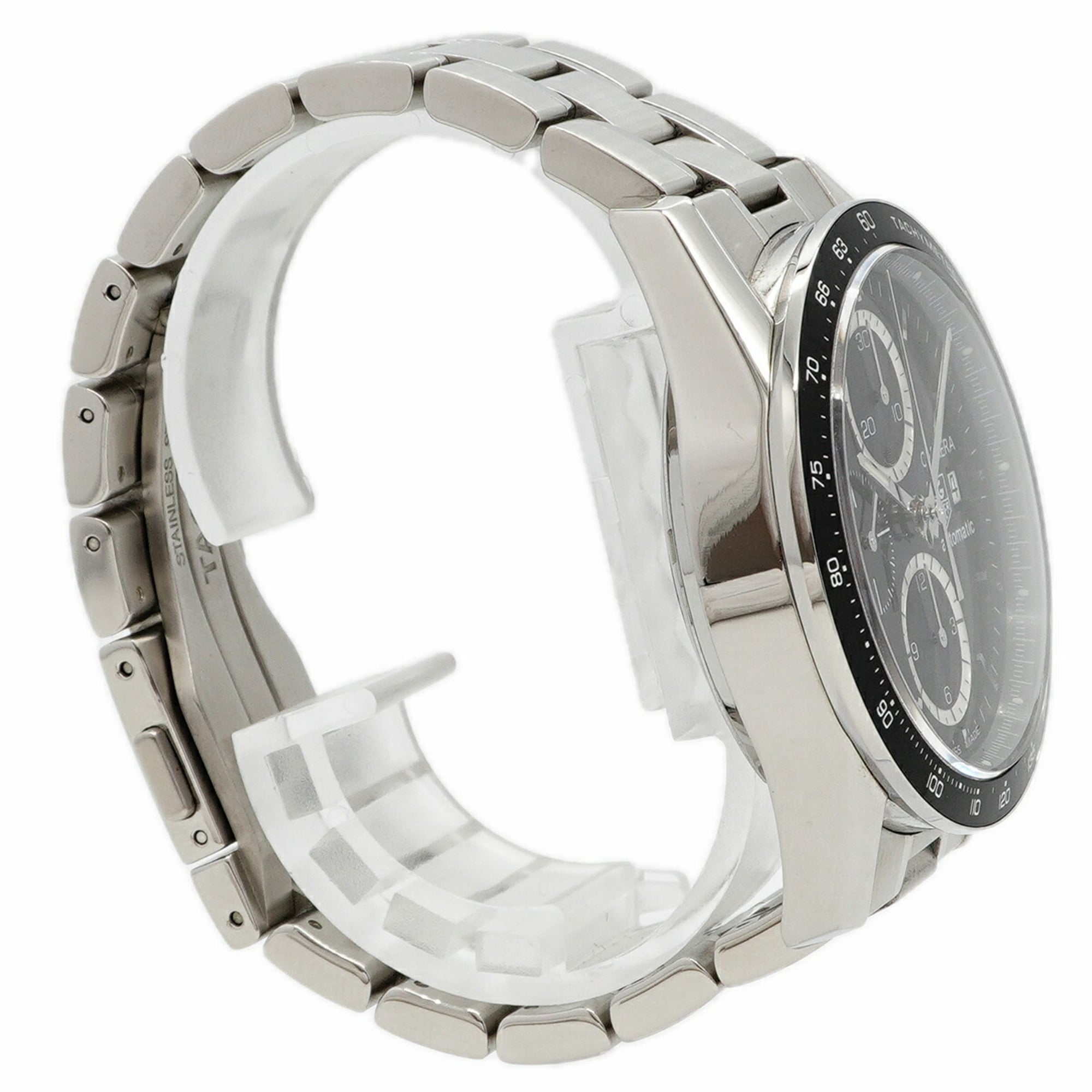 TAG Heuer Carrera CV2010 Herrenuhr Schwarz Zifferblatt