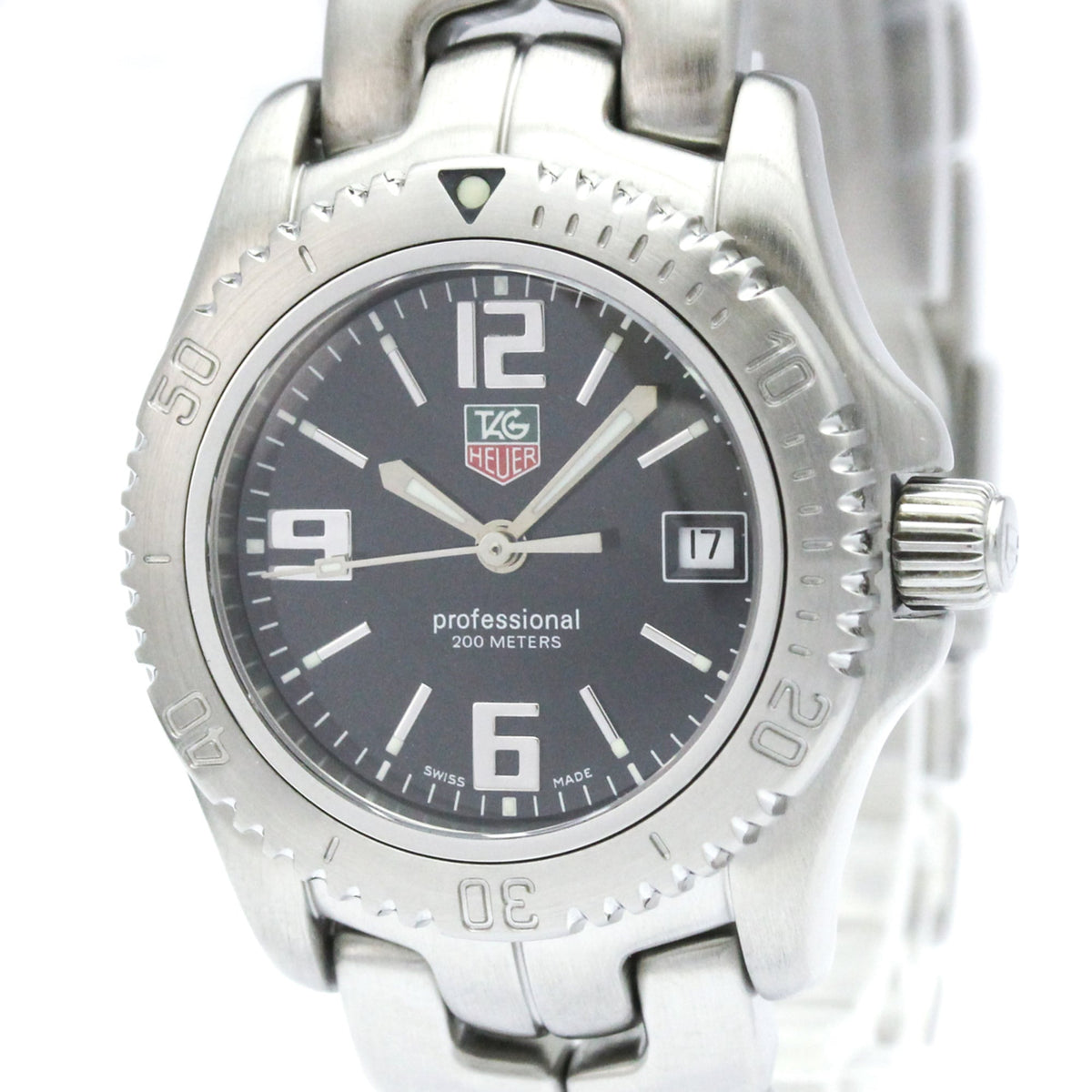 TAG Heuer Link WT1310 horloge met zwarte wijzerplaat, 30 mm