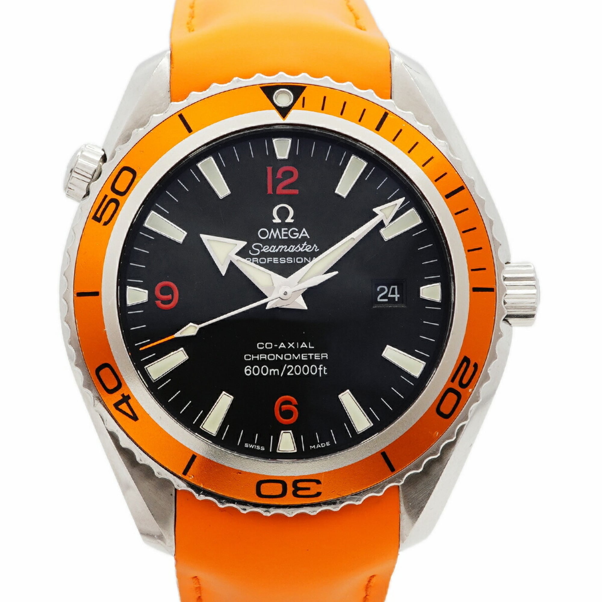 Omega Seamaster Planet Ocean 2908.50 Black Dial Men's Watch