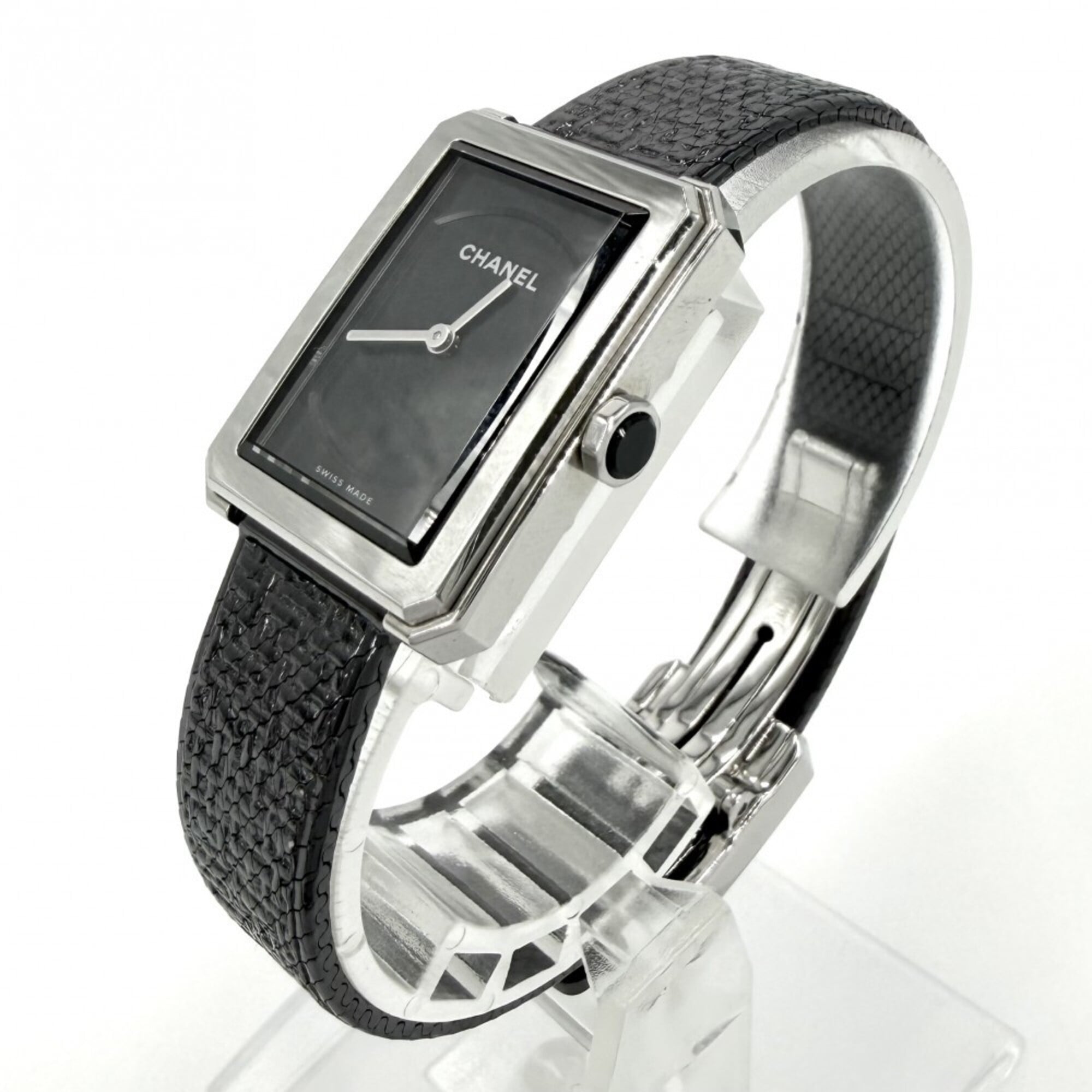 Chanel Boyfriend H5317 Black Dial 21mm Watch