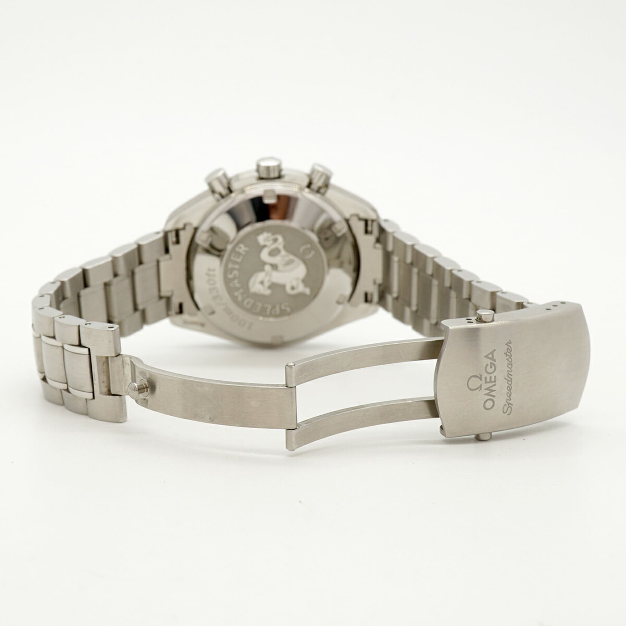 Omega Speedmaster 3210.50 herenhorloge met zwarte wijzerplaat