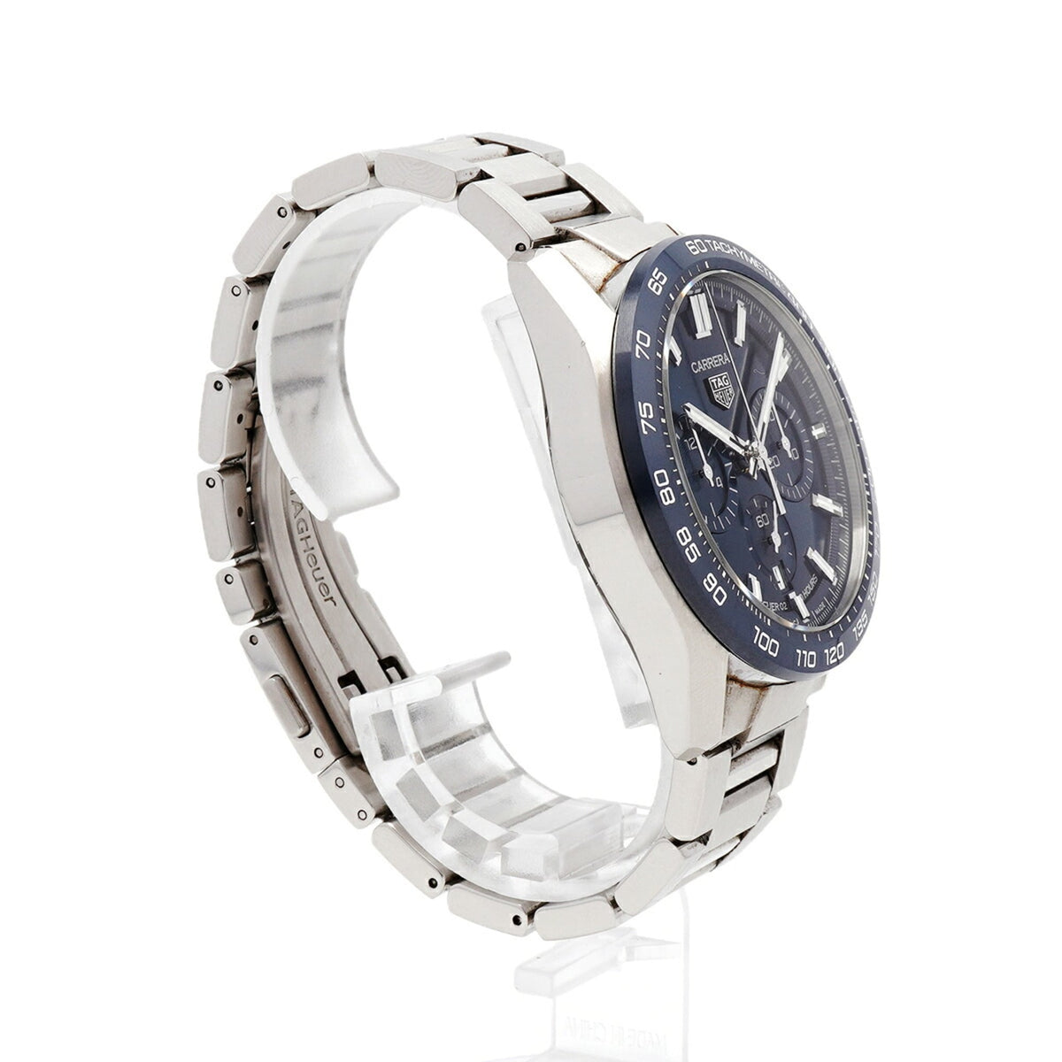 TAG Heuer Carrera Calibre CBN2A1A mit blauem Zifferblatt, 44 mm Uhr