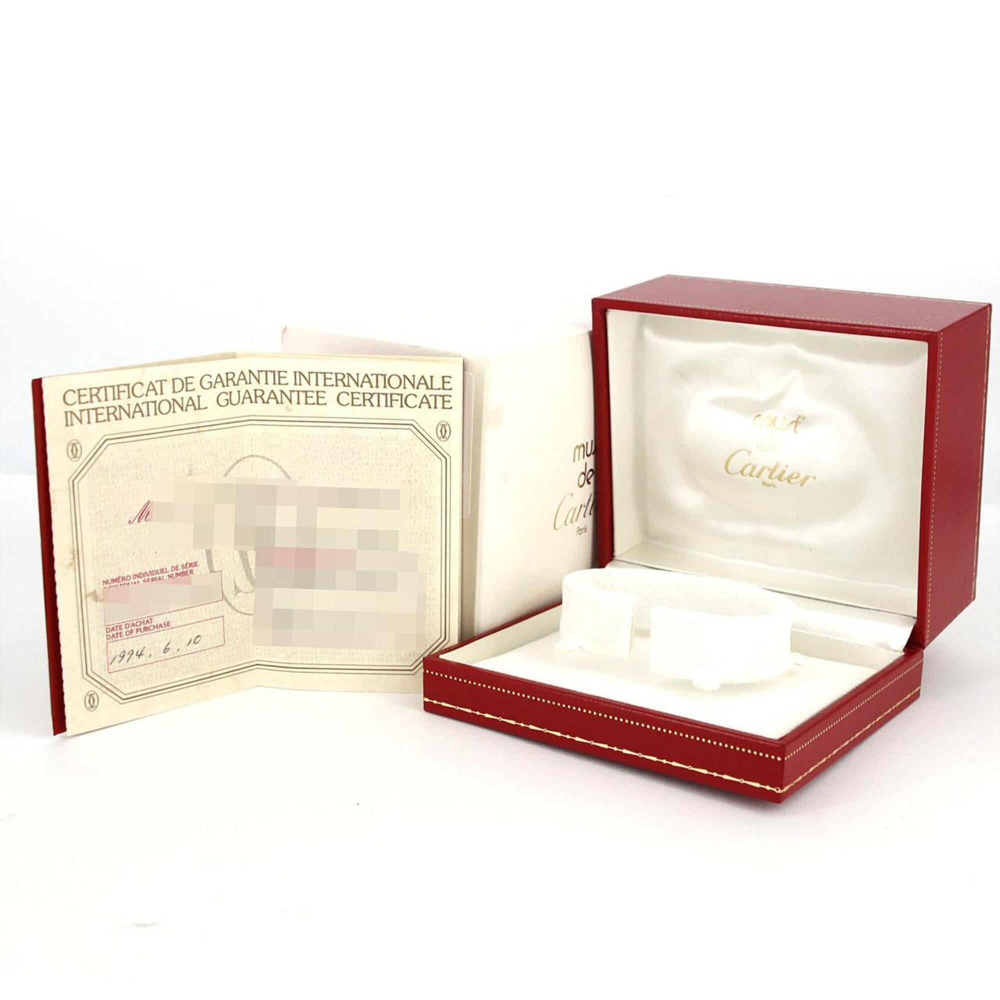 Cartier Must W1002353 Ivory Dial 24mm Watch