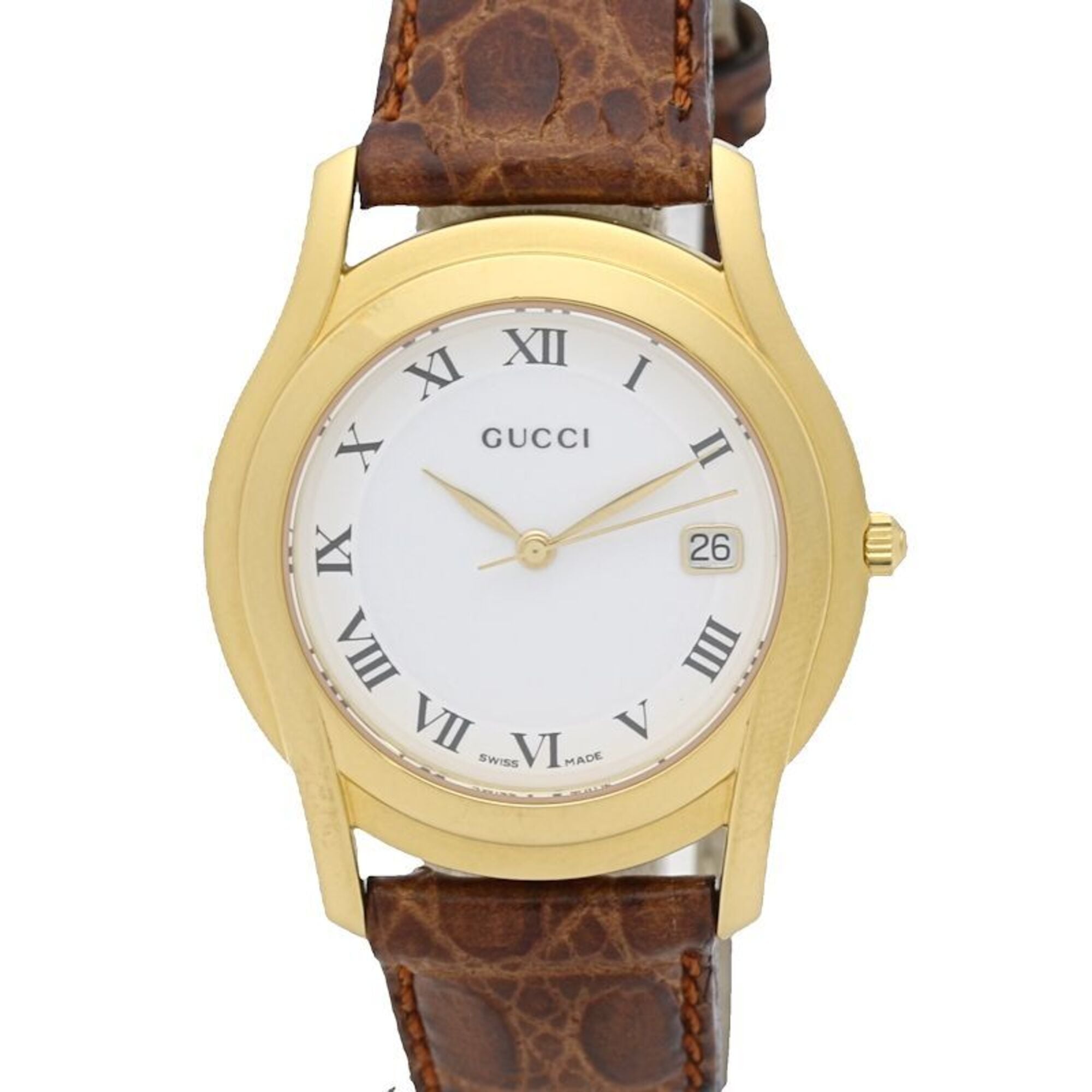 Gucci G-Class 5400M GZl1k4g9 White Dial 35mm Watch