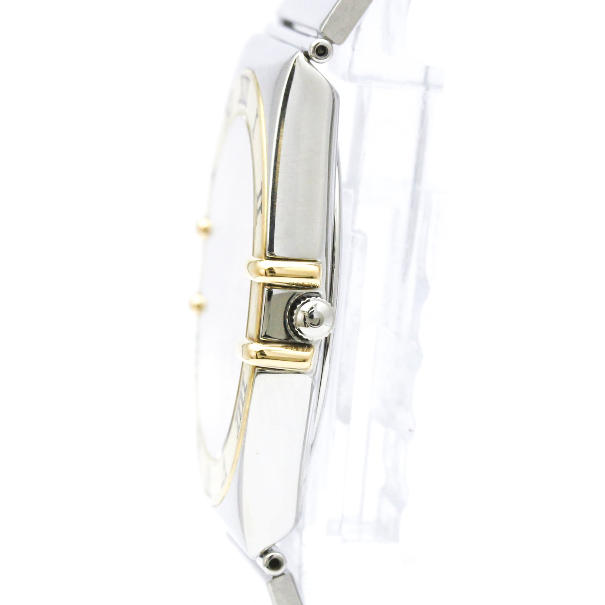 OMEGA Constellation Herrenuhr 18 Karat Gold Edelstahl Quarz 396.1070