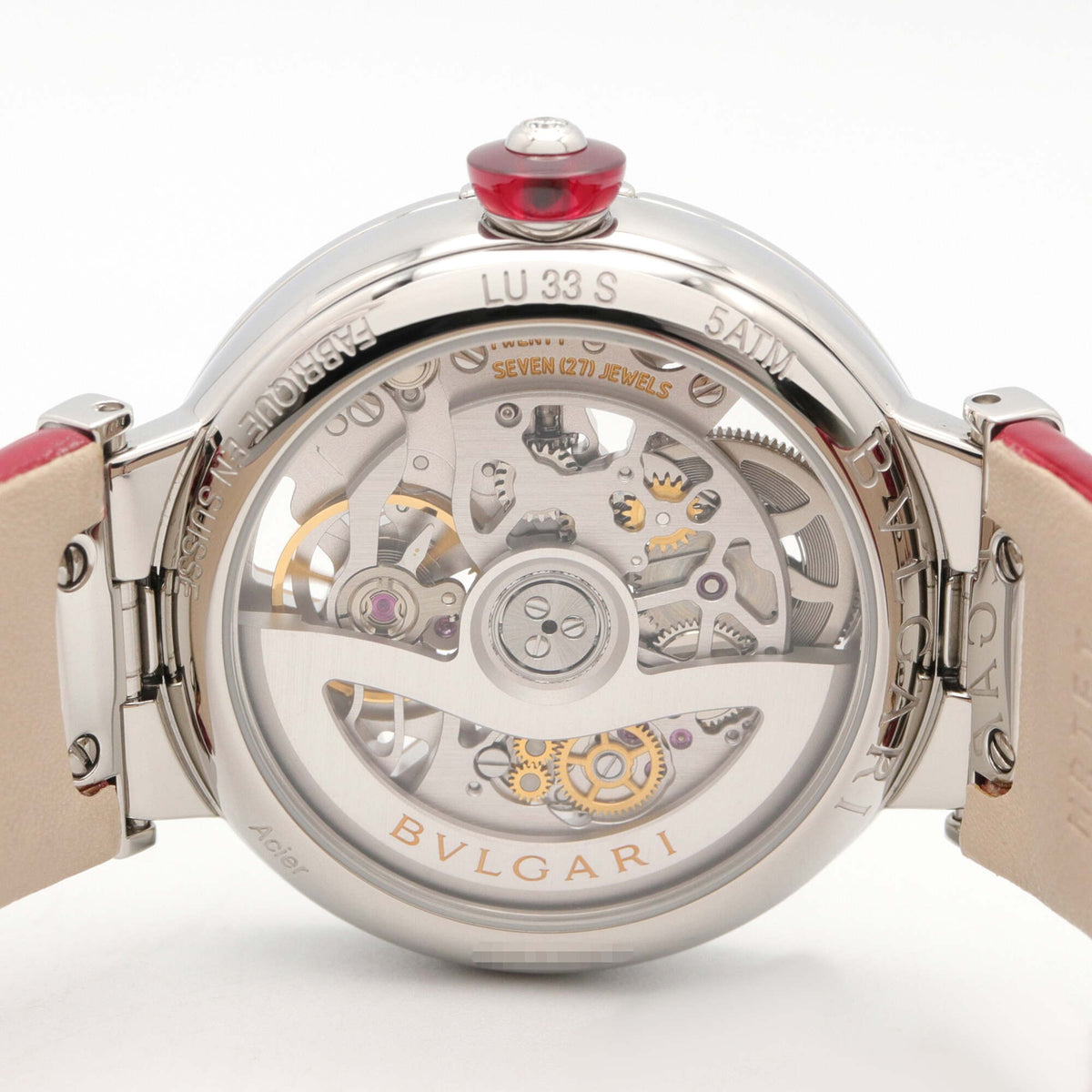 Bvlgari Bulgari Lucea Skeleton LU33S Gold, Silber Zifferblatt 33 mm Uhr